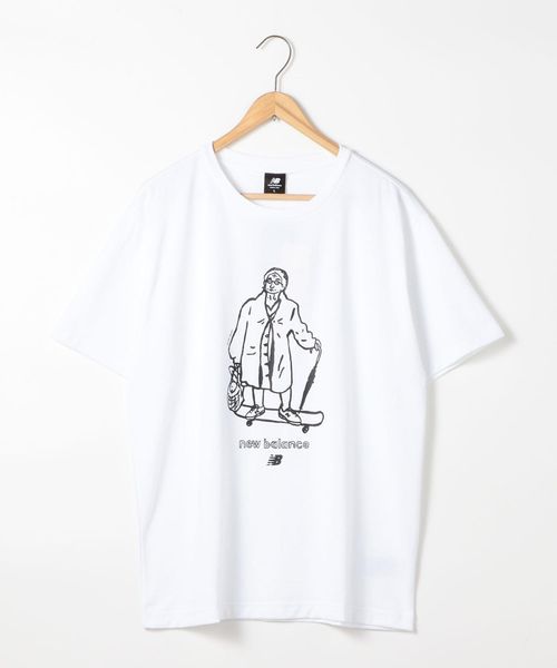  メンズ 【WEB限定】New Balance(ニューバランス)ARTIST プリントTシャツ 送料無料