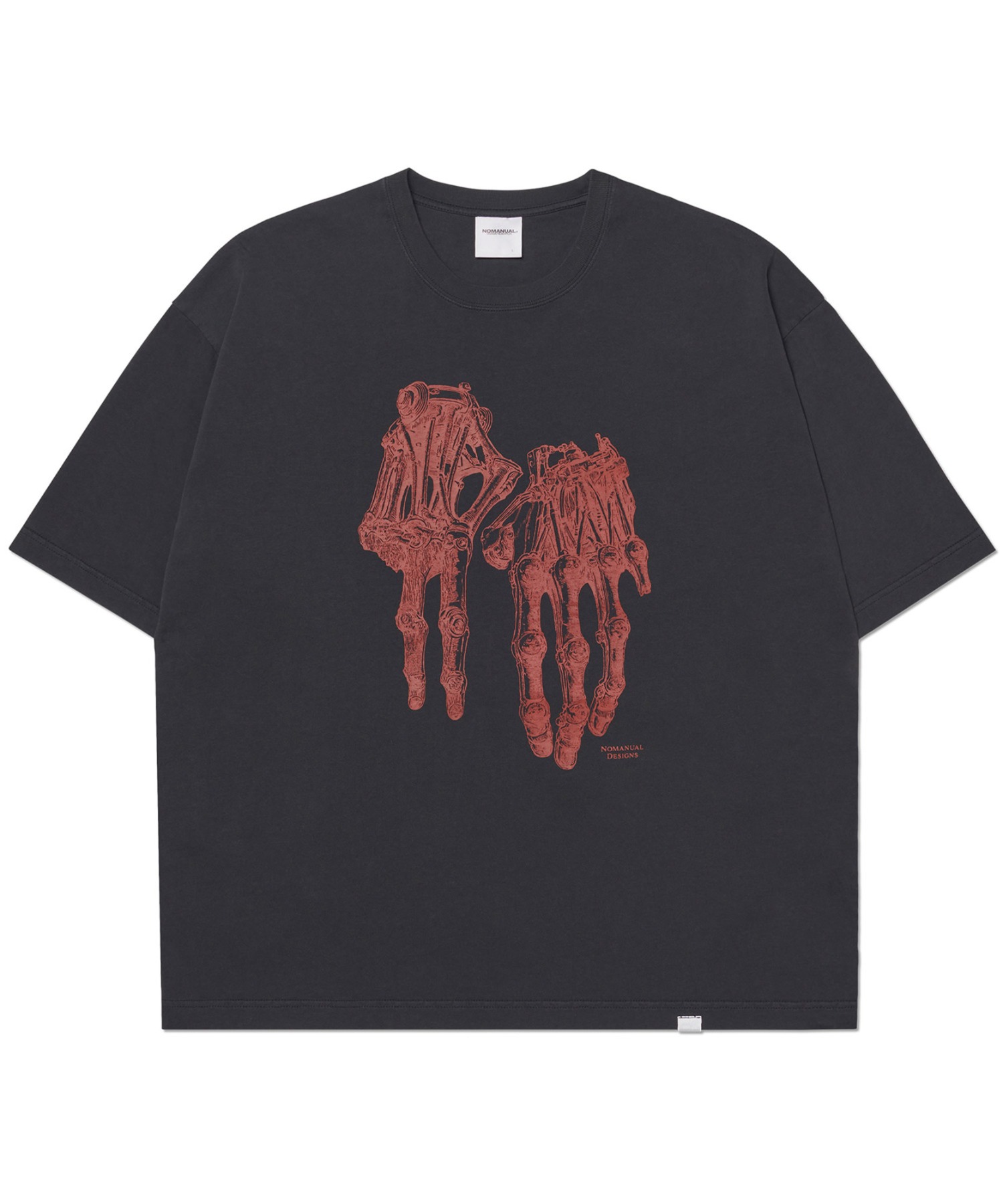 tシャツ A'GEM/9 × .kom 「NOMANUAL/ノーマニュアル」 ROBOTIC HAND NM T-SHIRT/ロボティック ハンド N A'GEM/9 × .kom 『NOMANUAL/ノーマニュアル』 ROBOTIC HAND NM T