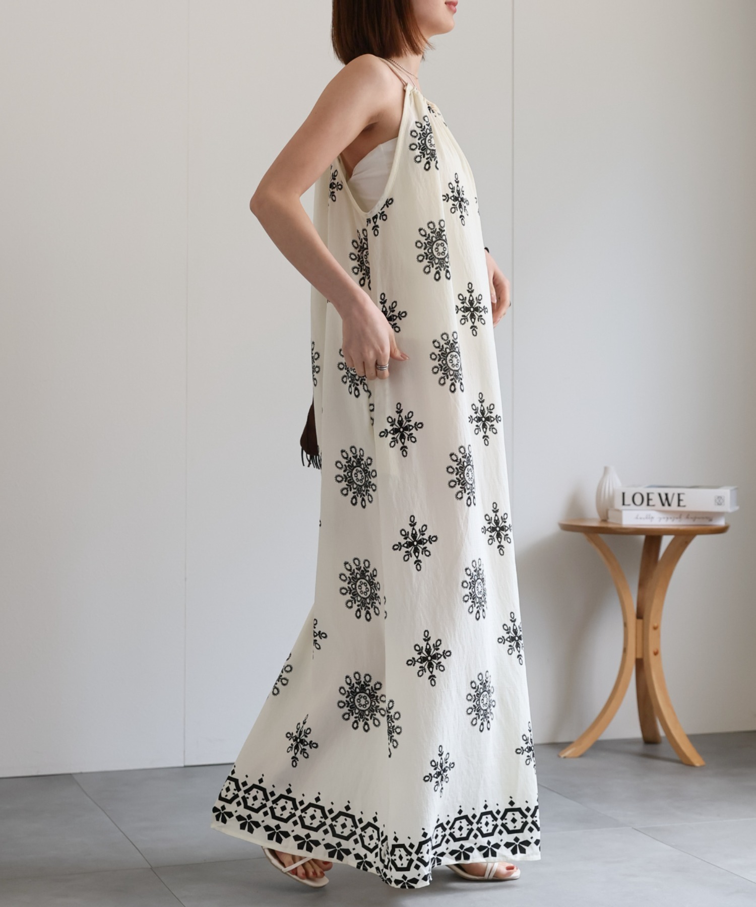 モデル：162cm  着用サイズ：F