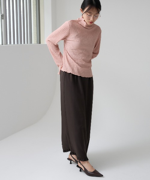 model：163cm / size：F