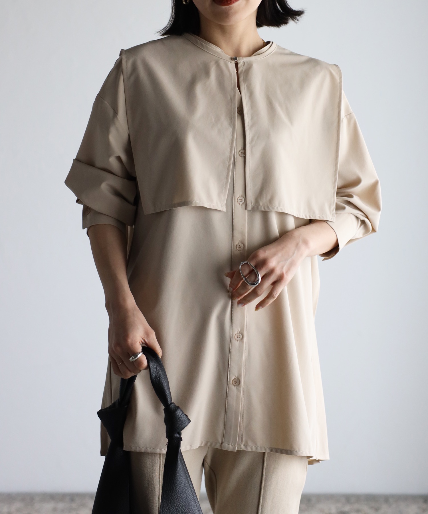model:162cm  着用サイズ:FREE