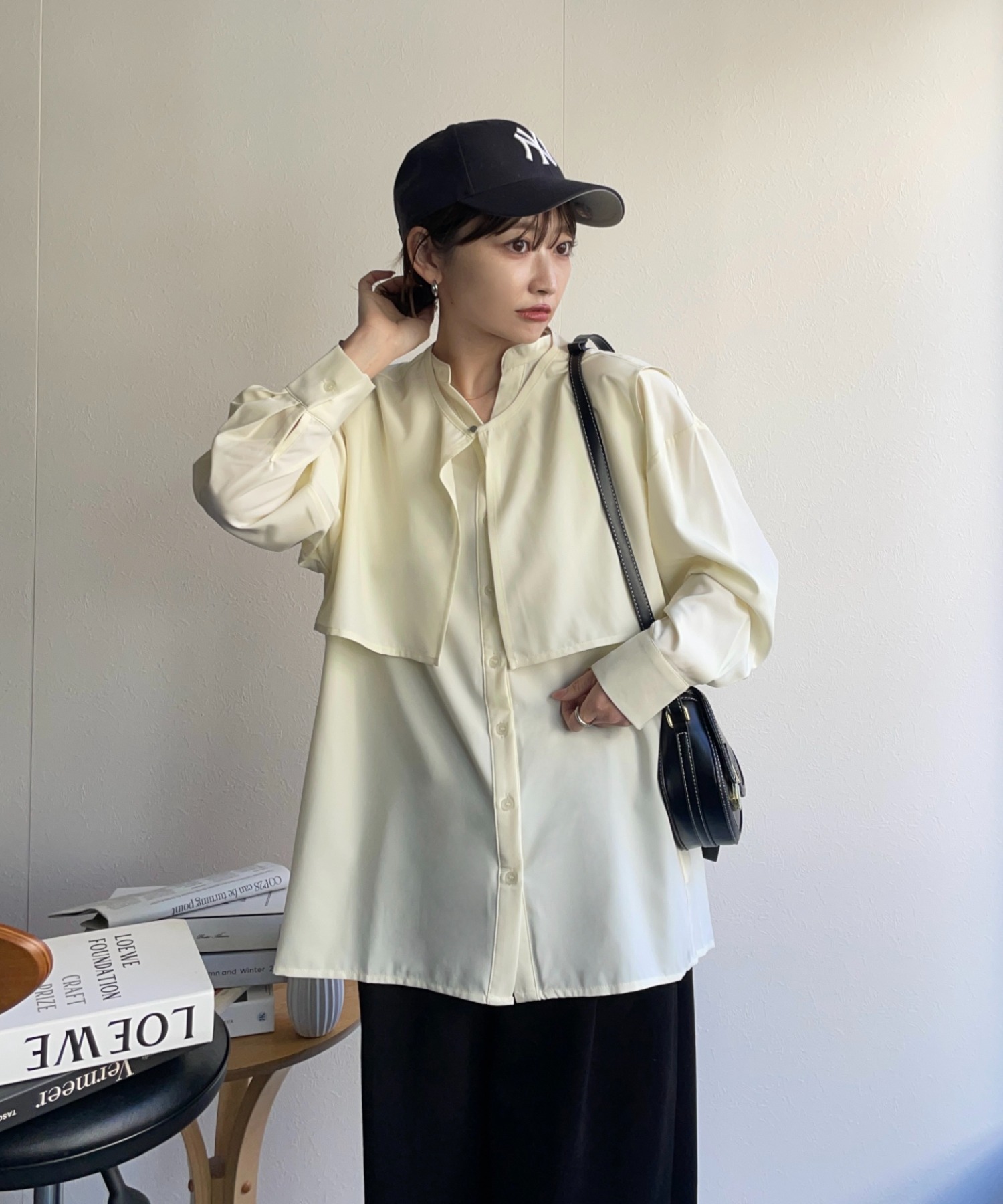 model:162cm  着用サイズ:FREE