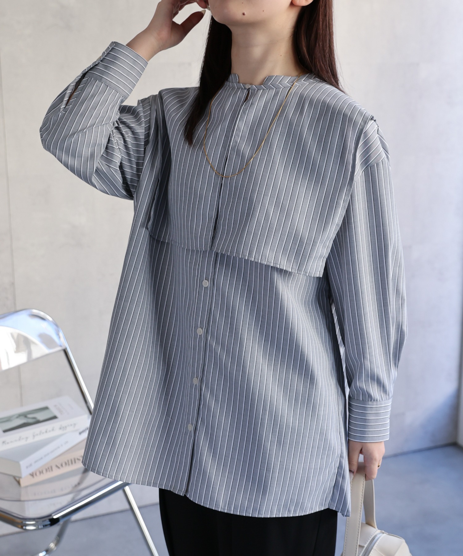 model：158cm  着用サイズ：FREE