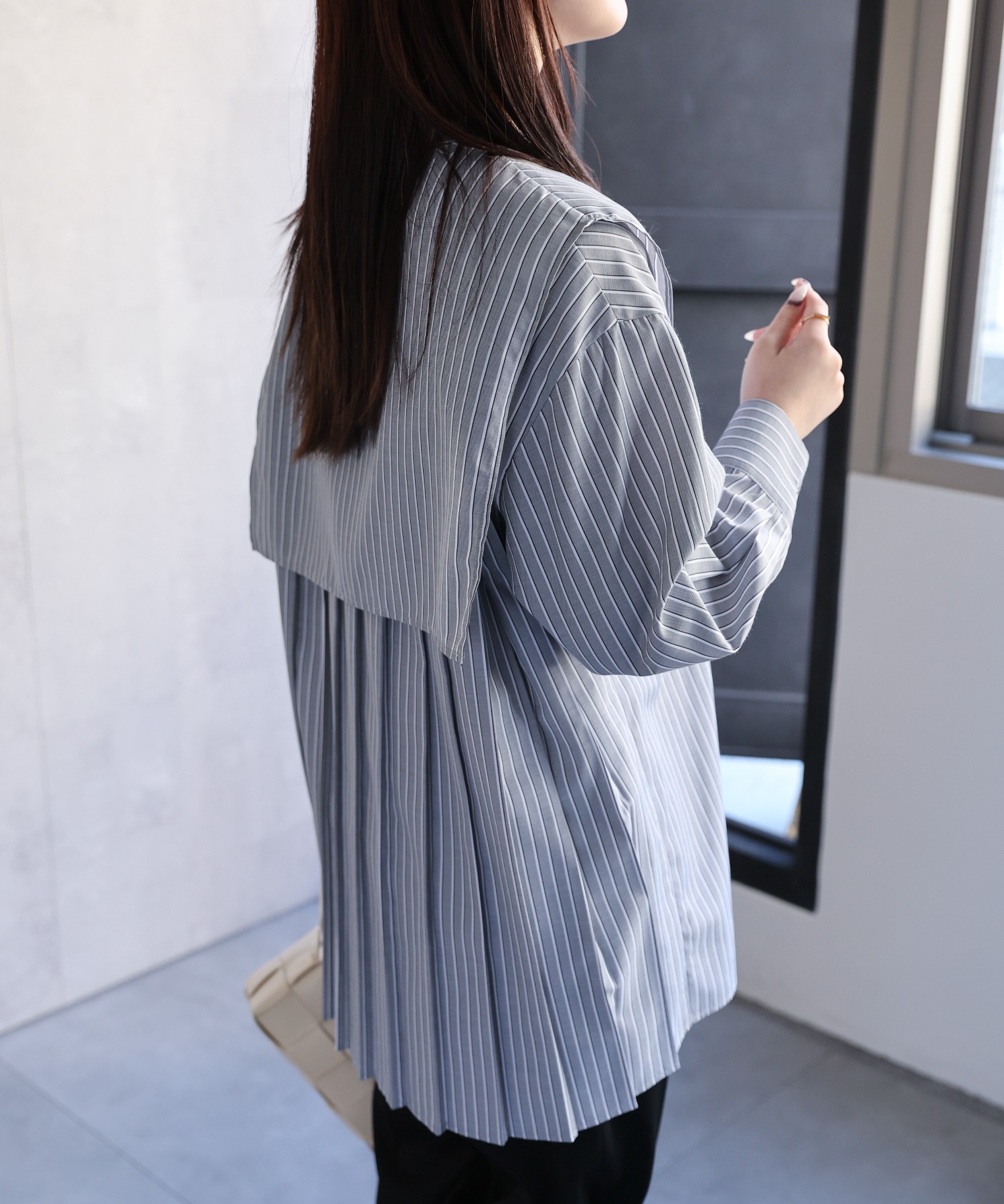 model：158cm  着用サイズ：FREE