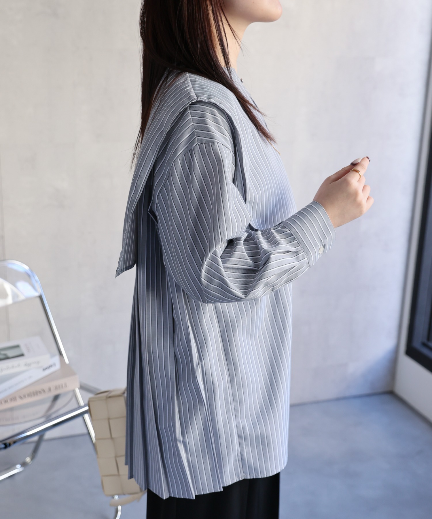 model：158cm  着用サイズ：FREE