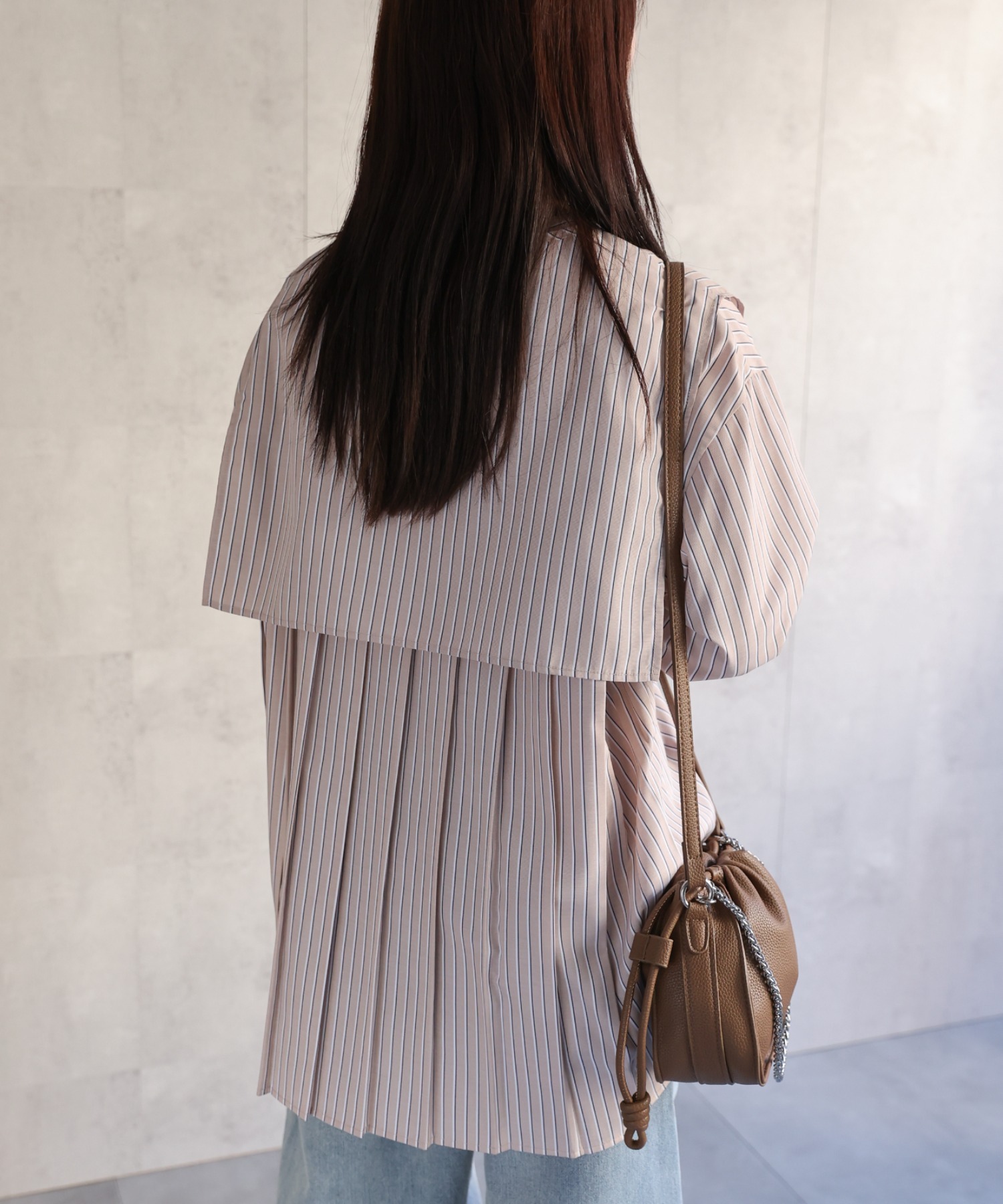model：158cm  着用サイズ：FREE