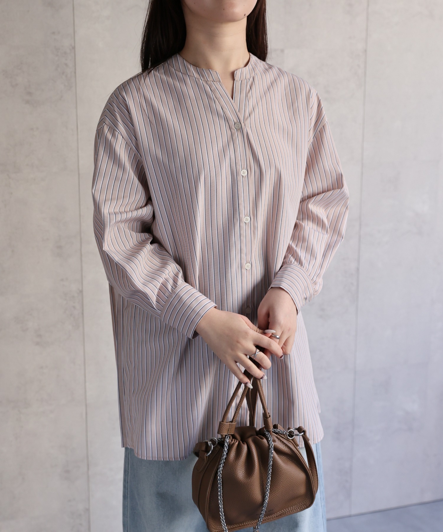 model：158cm  着用サイズ：FREE
