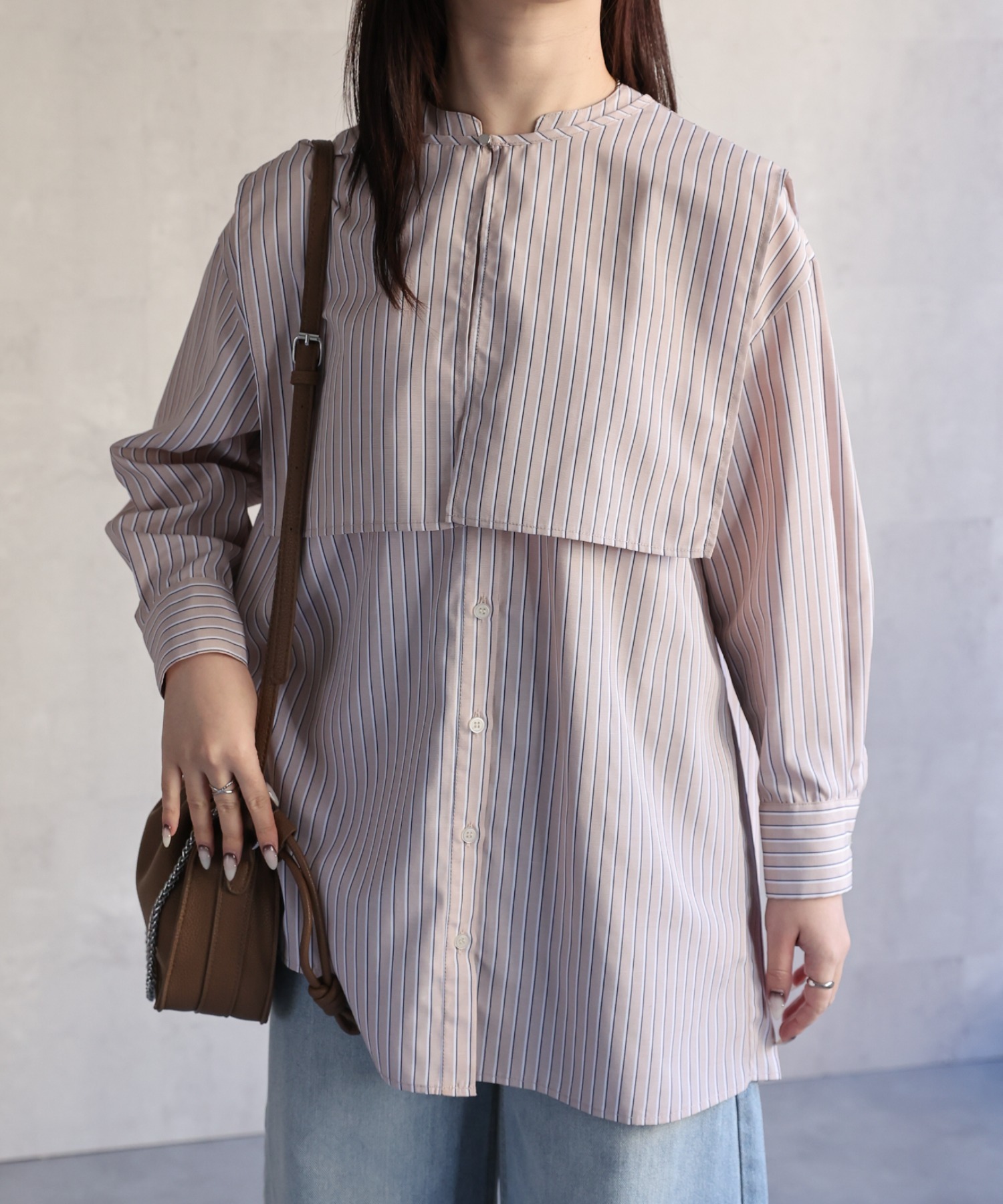 model：158cm  着用サイズ：FREE