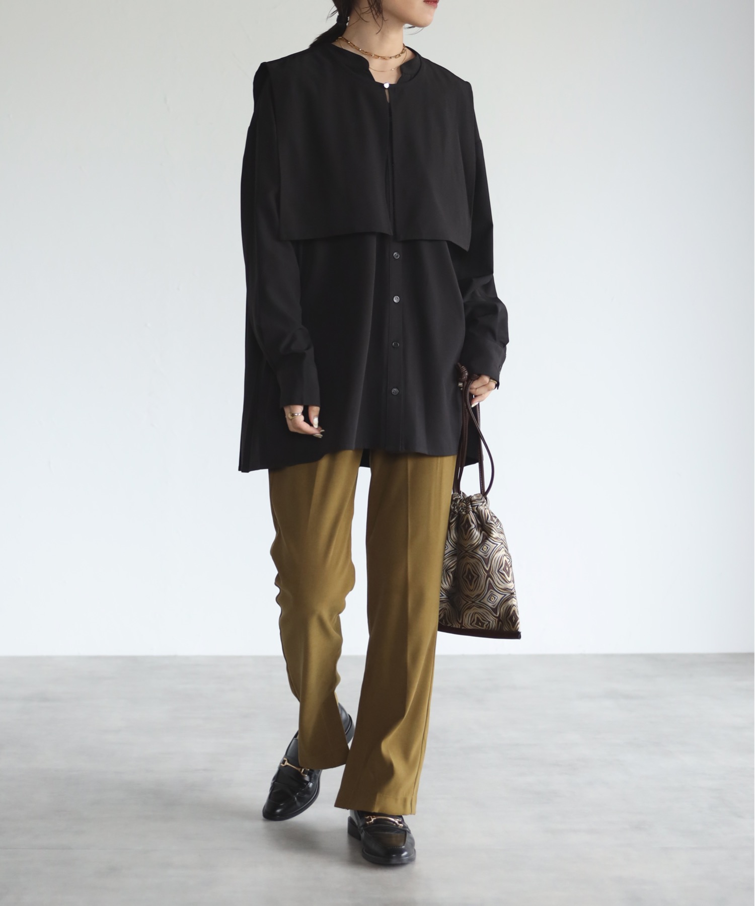 model:162cm  着用サイズ:FREE
