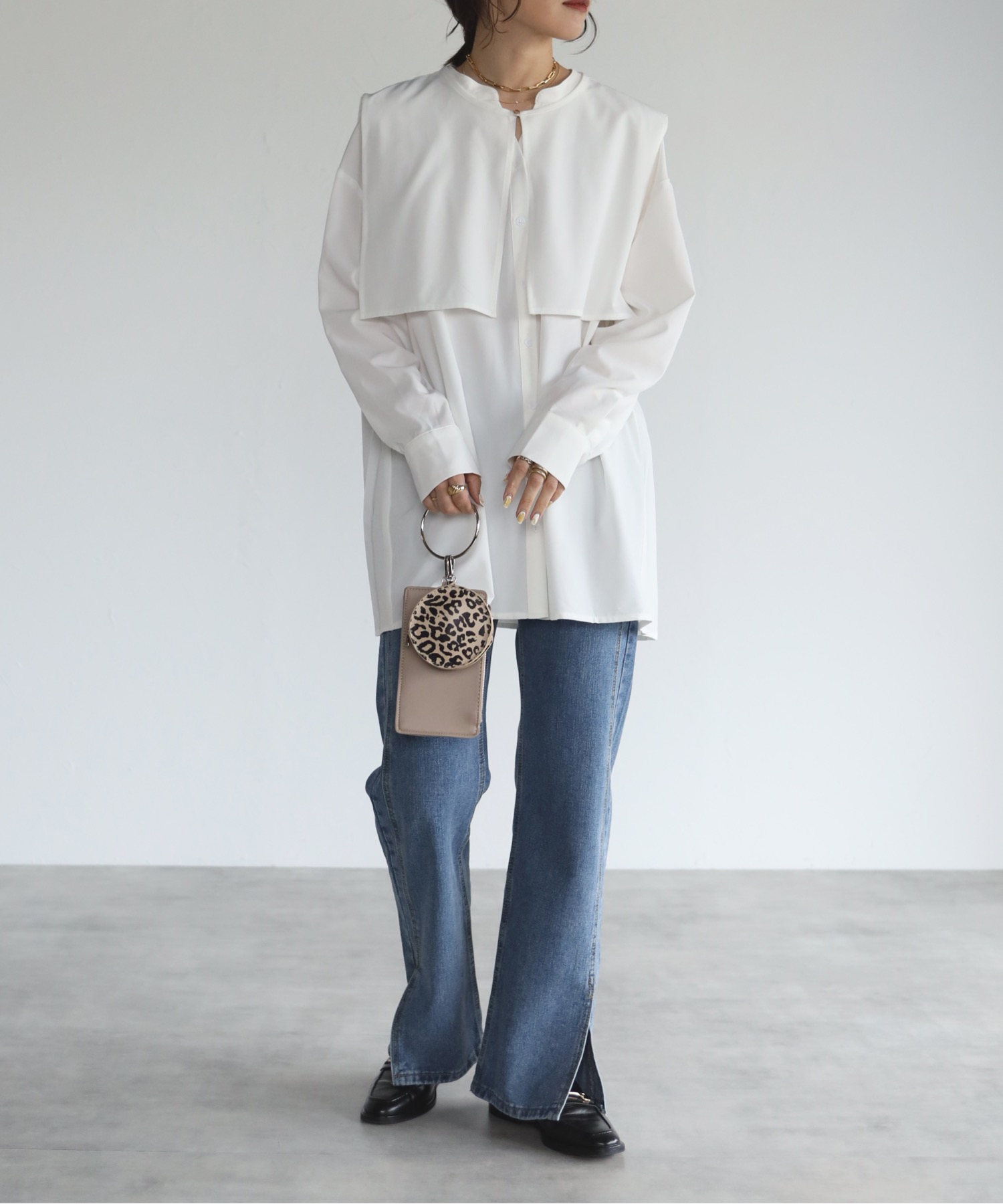 model:162cm  着用サイズ:FREE
