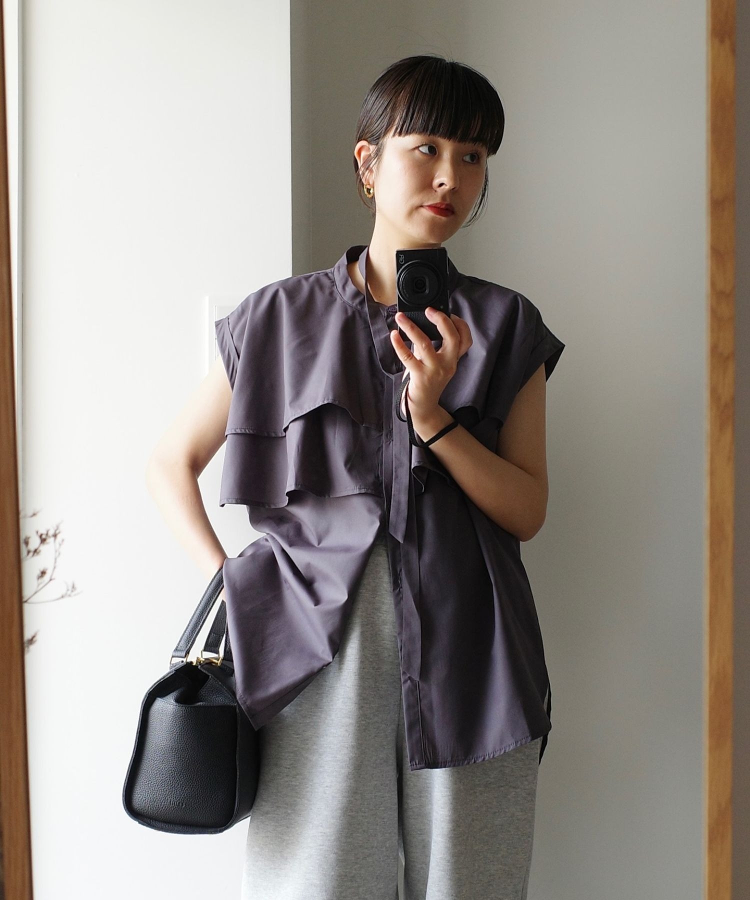 model：H158 着用サイズ：FREE