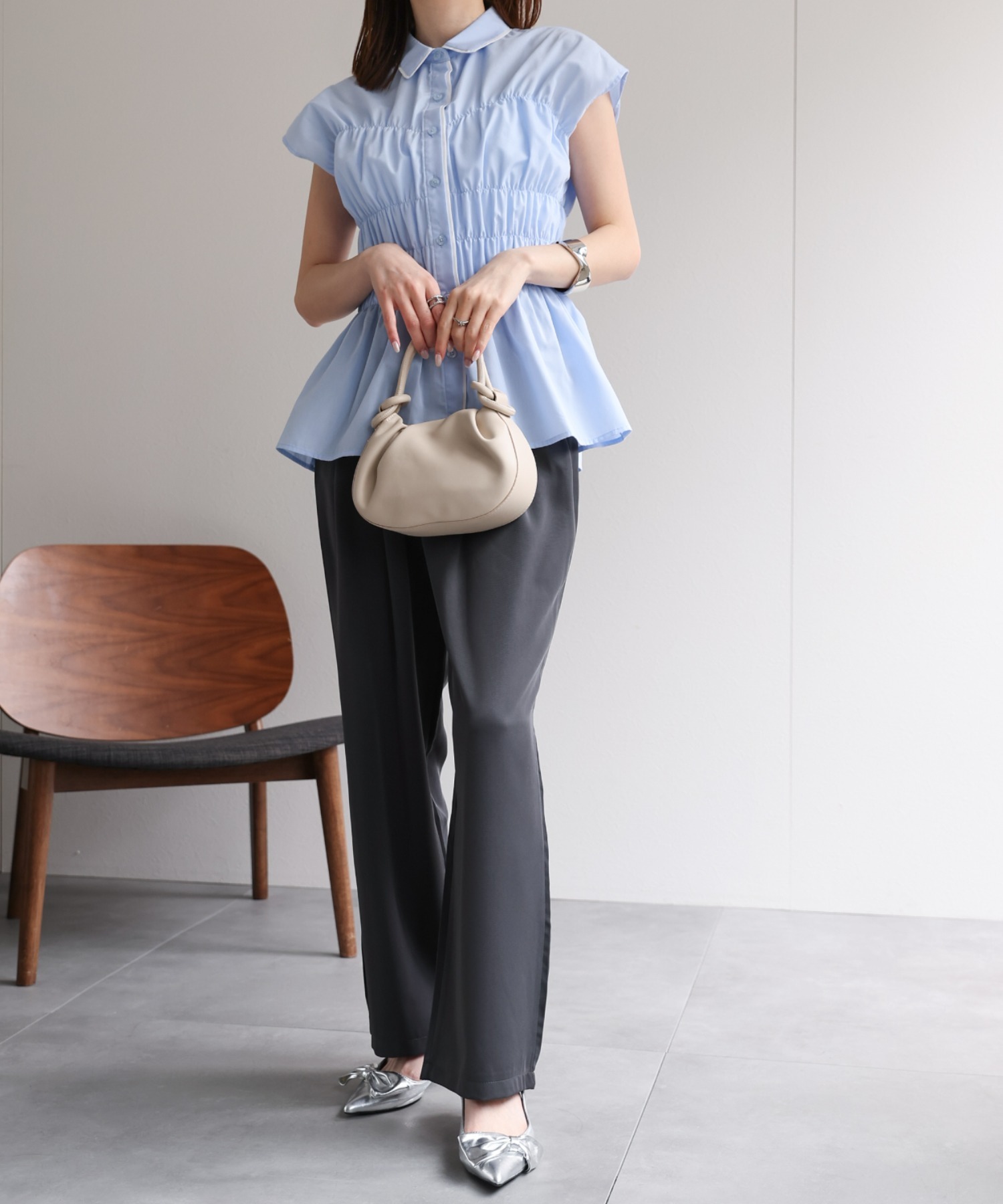 model：162㎝着用サイズ：F