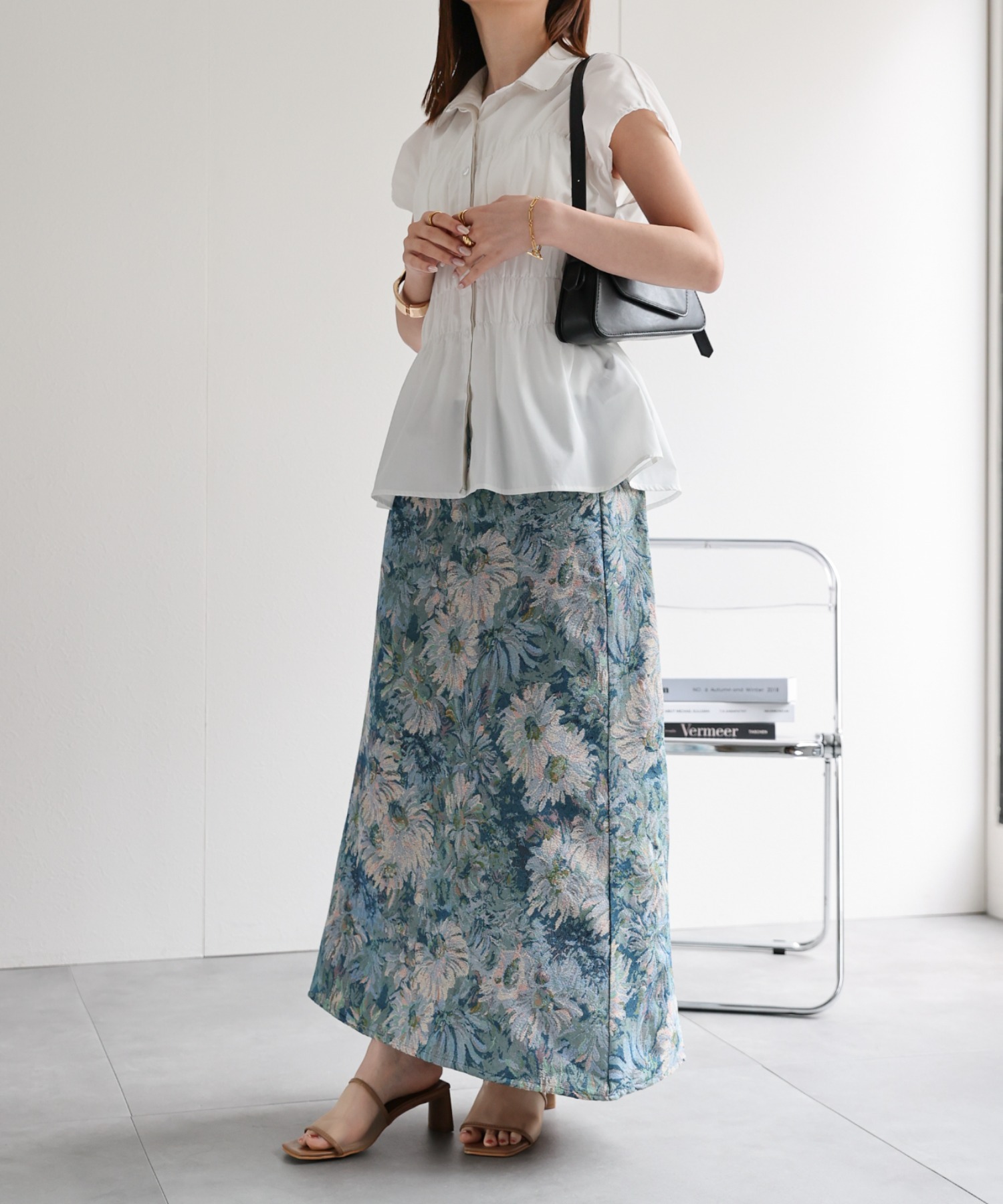 model：162㎝着用サイズ：F