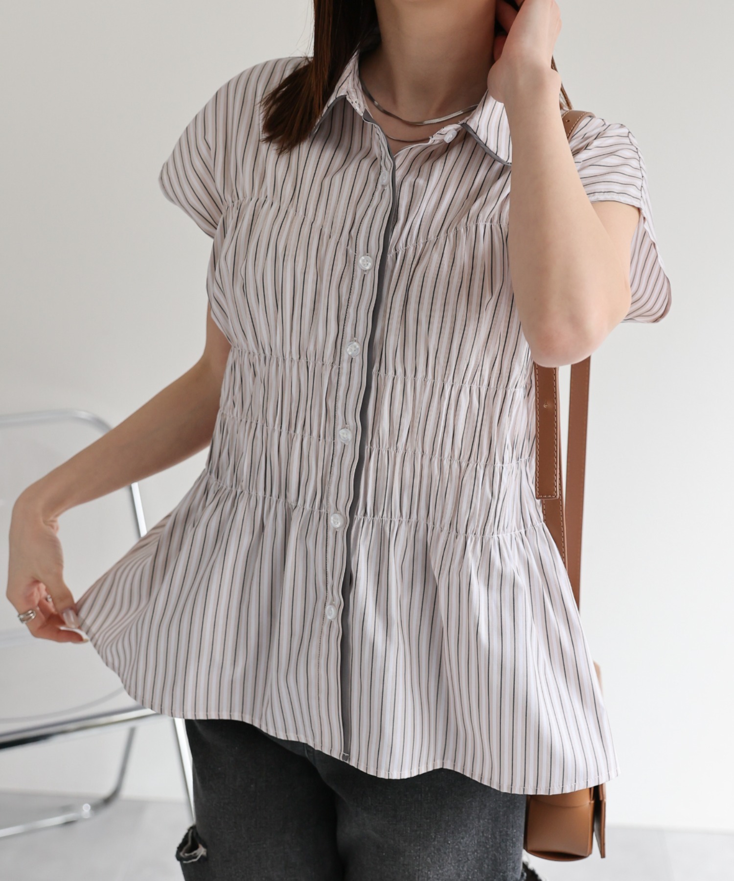 model：162㎝着用サイズ：F