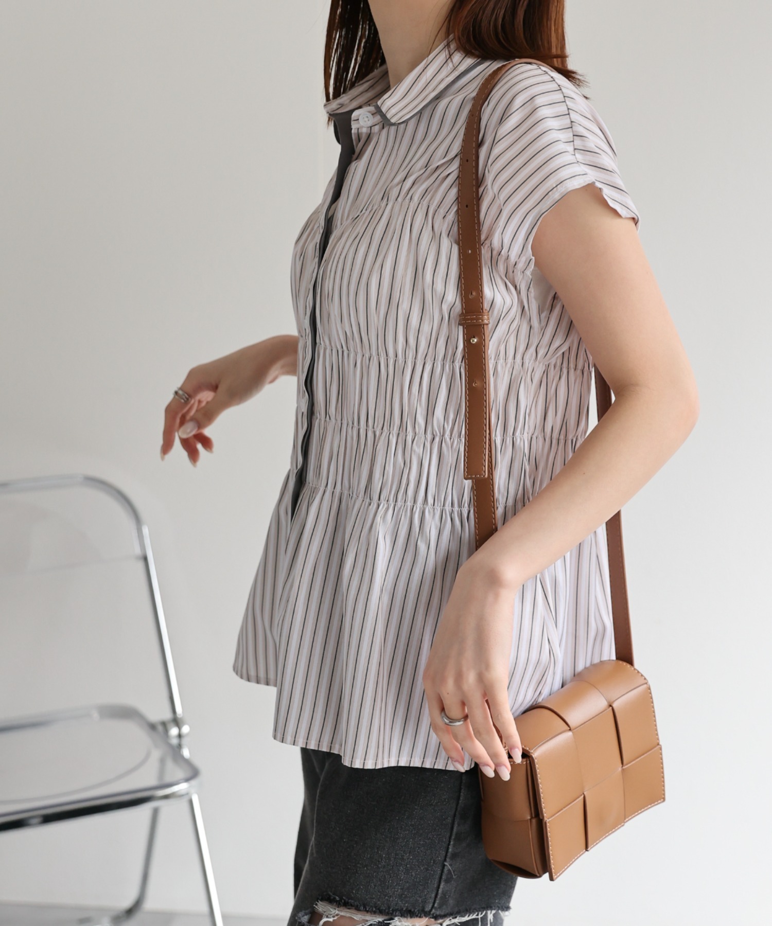 model：162㎝着用サイズ：F