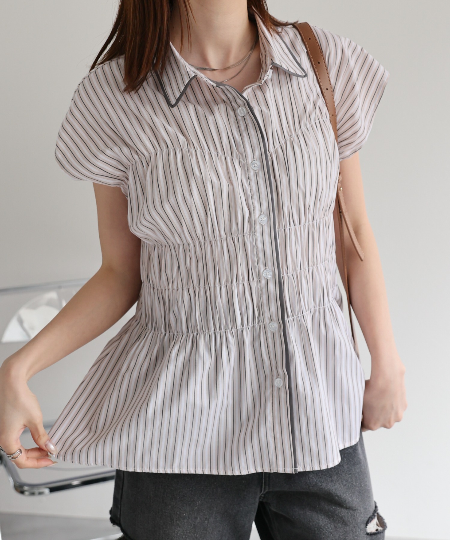model：162㎝着用サイズ：F