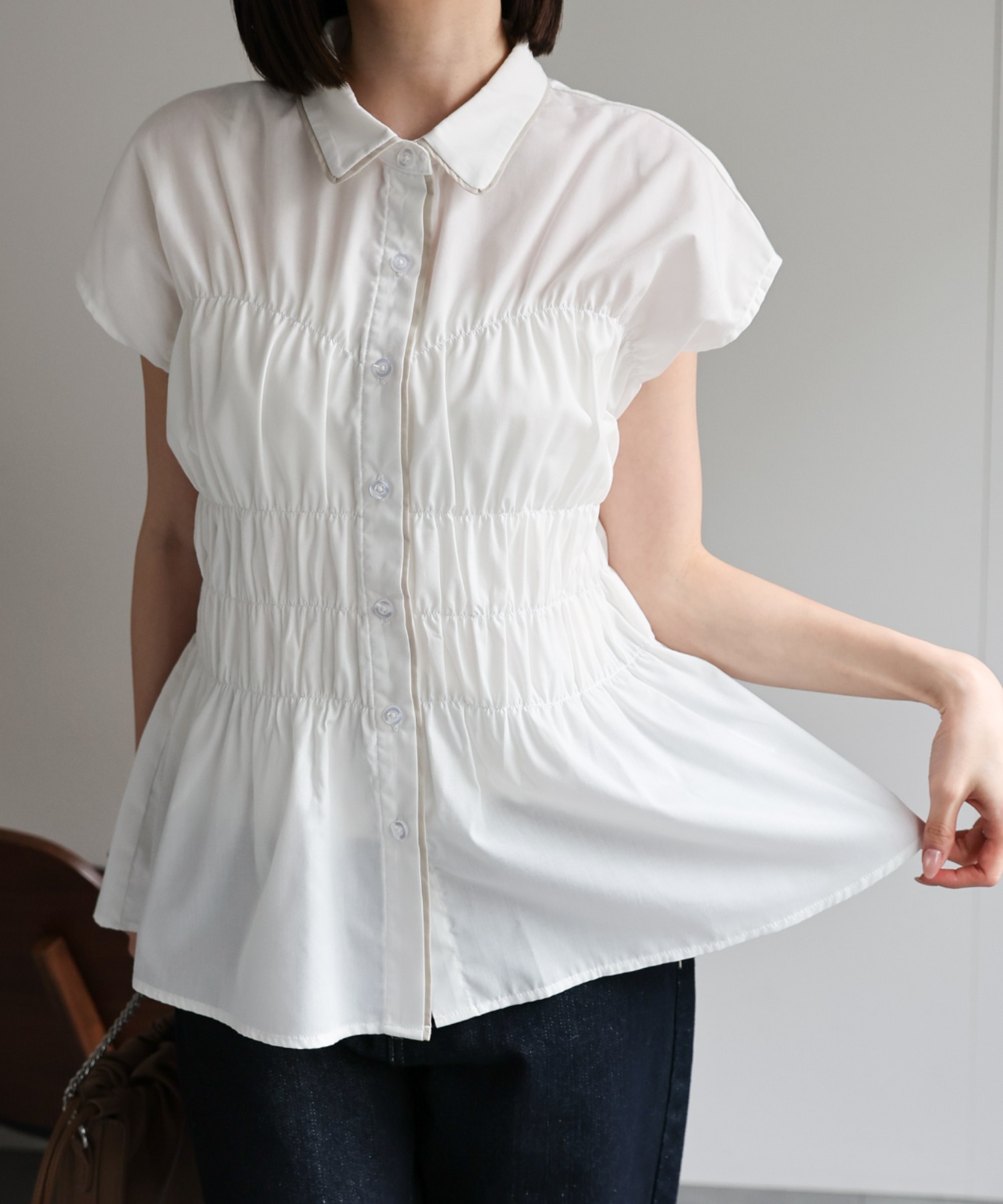 model：162㎝着用サイズ：F