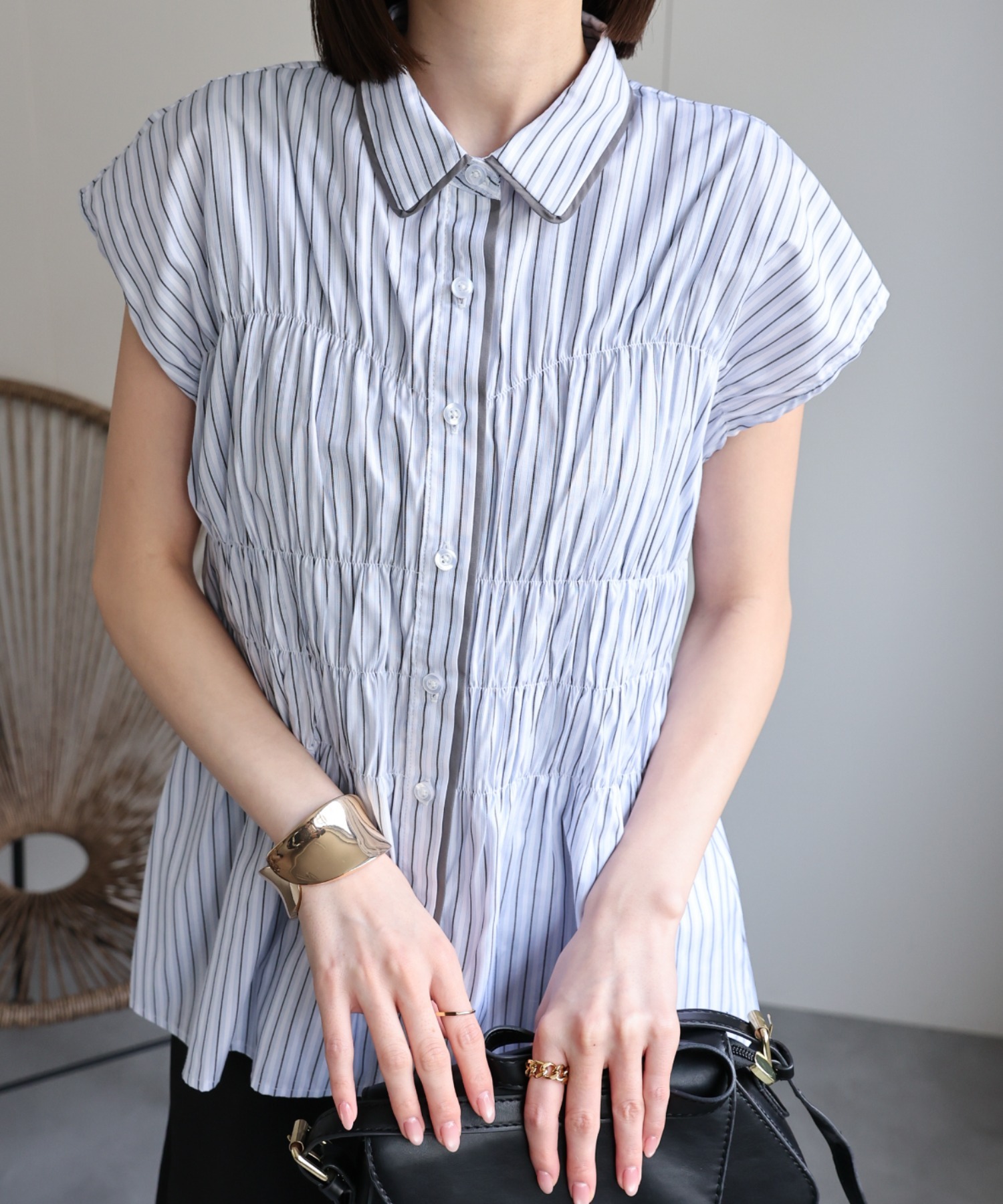 model：162㎝着用サイズ：F