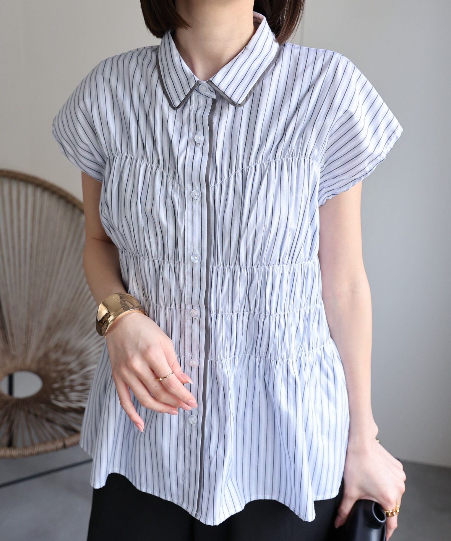 model：162㎝着用サイズ：F