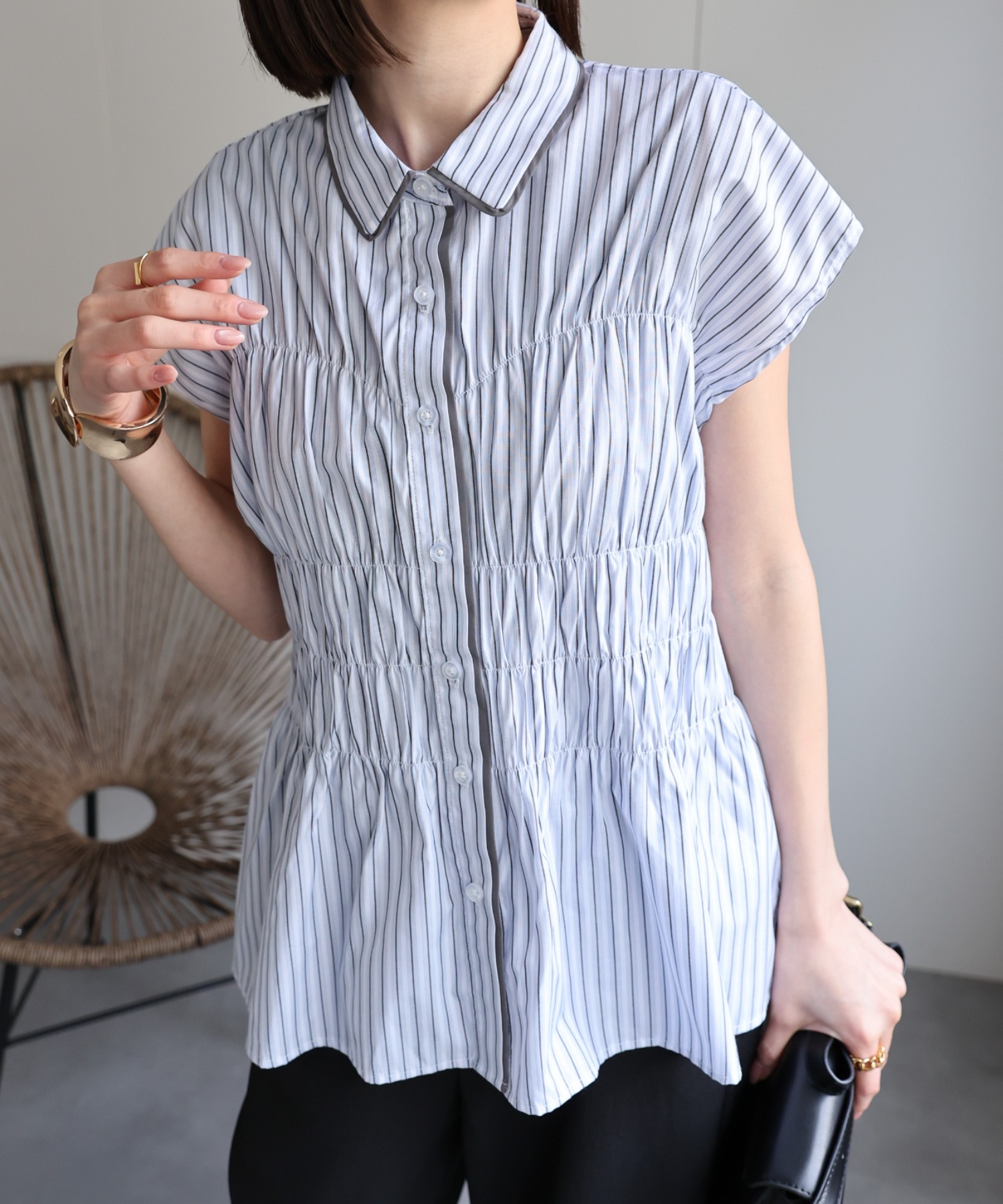 model：162㎝着用サイズ：F