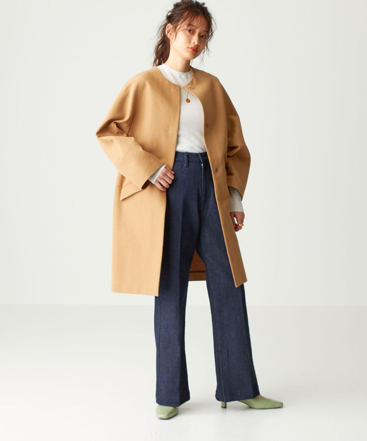 商品詳細 Emmel Refines Smf Coノーカラーコクーンコート Outlet アウトレット 公式通販