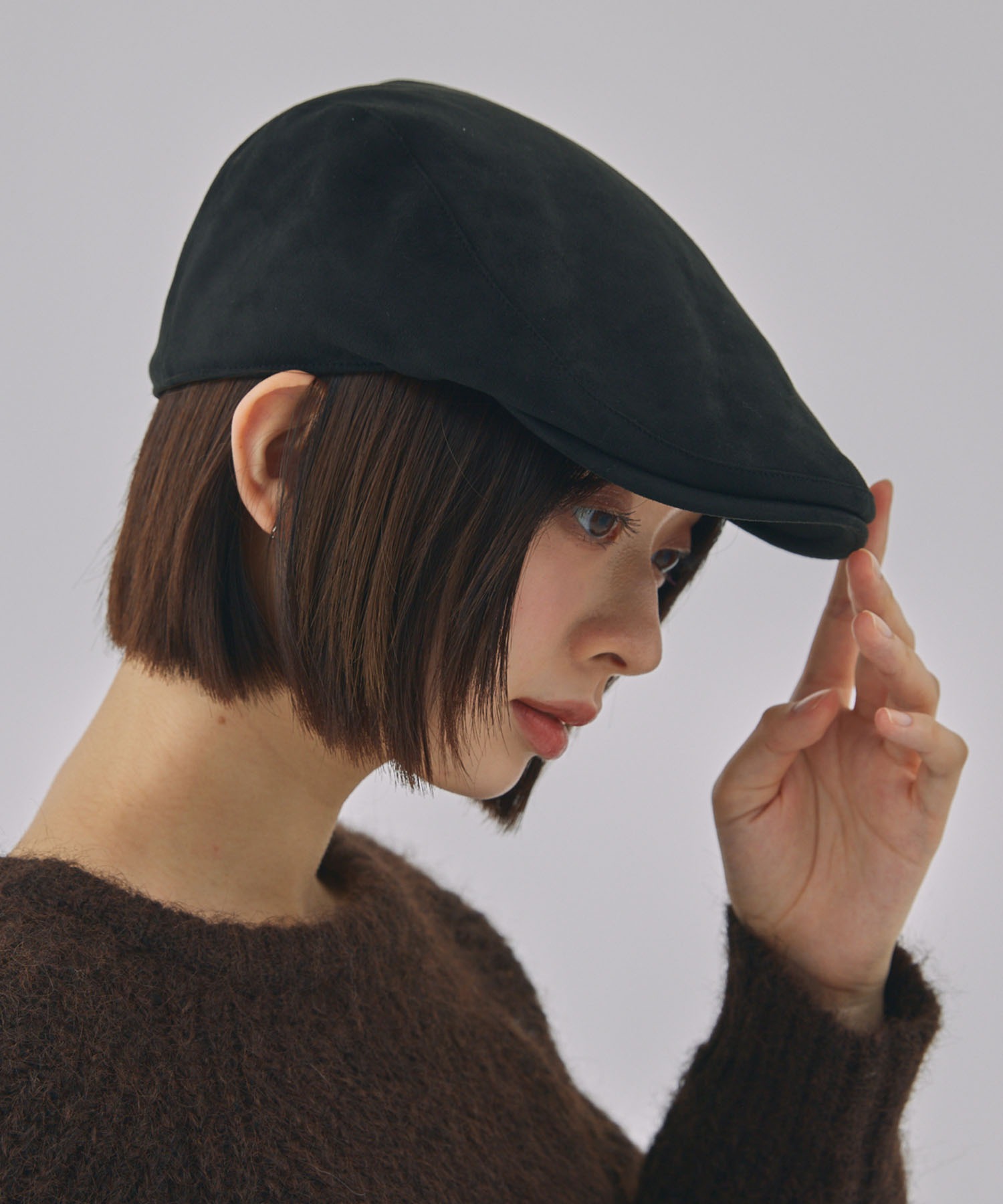 Unblend】ソリッドハンチング帽 MONO-MART LADY'S│MONO-MART