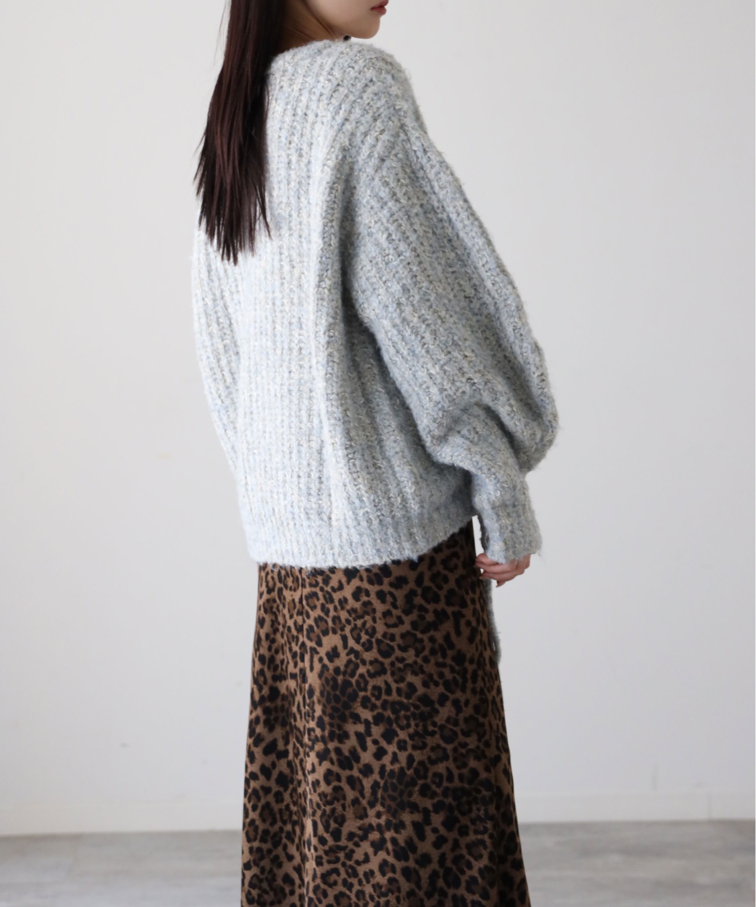 model：164cm. 着用サイズ：FREE