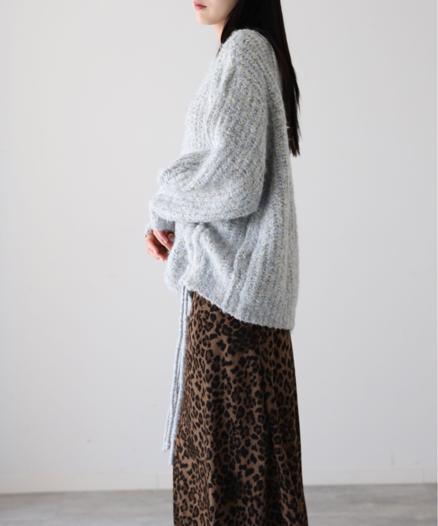 model：164cm. 着用サイズ：FREE
