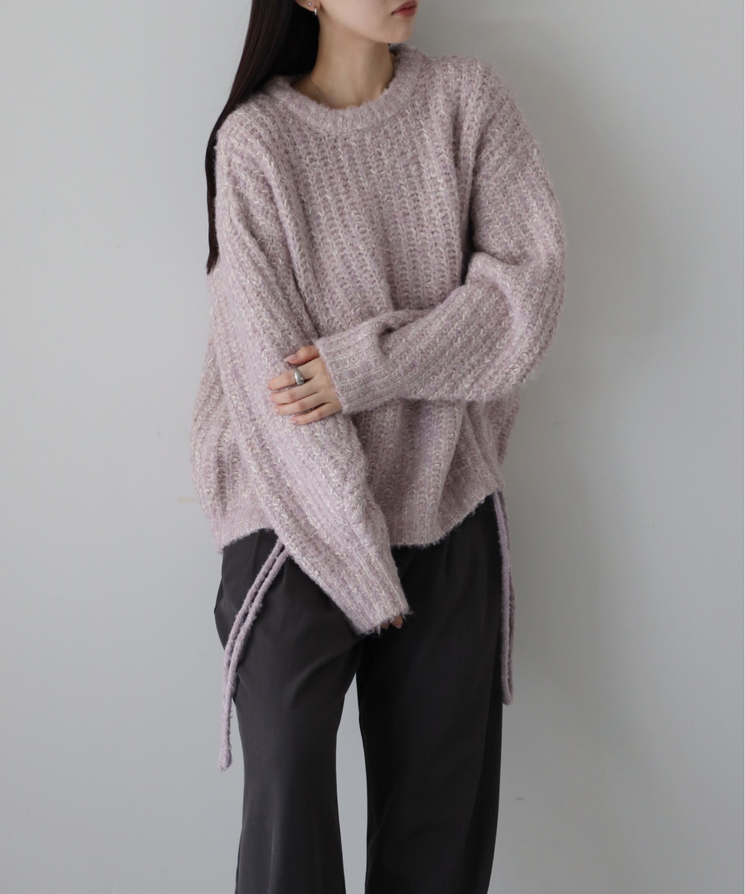 model：164cm. 着用サイズ：FREE