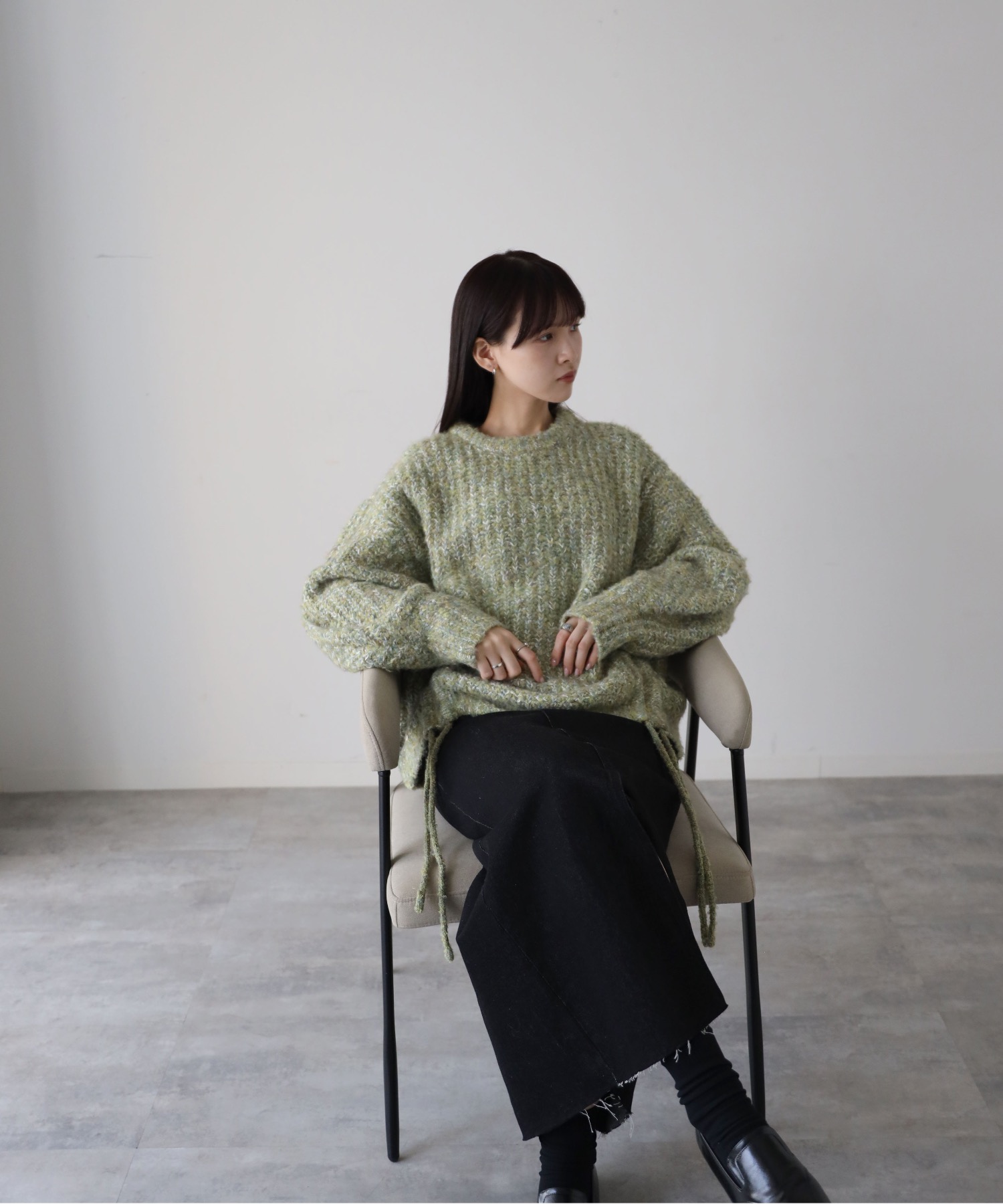 model：164cm. 着用サイズ：FREE