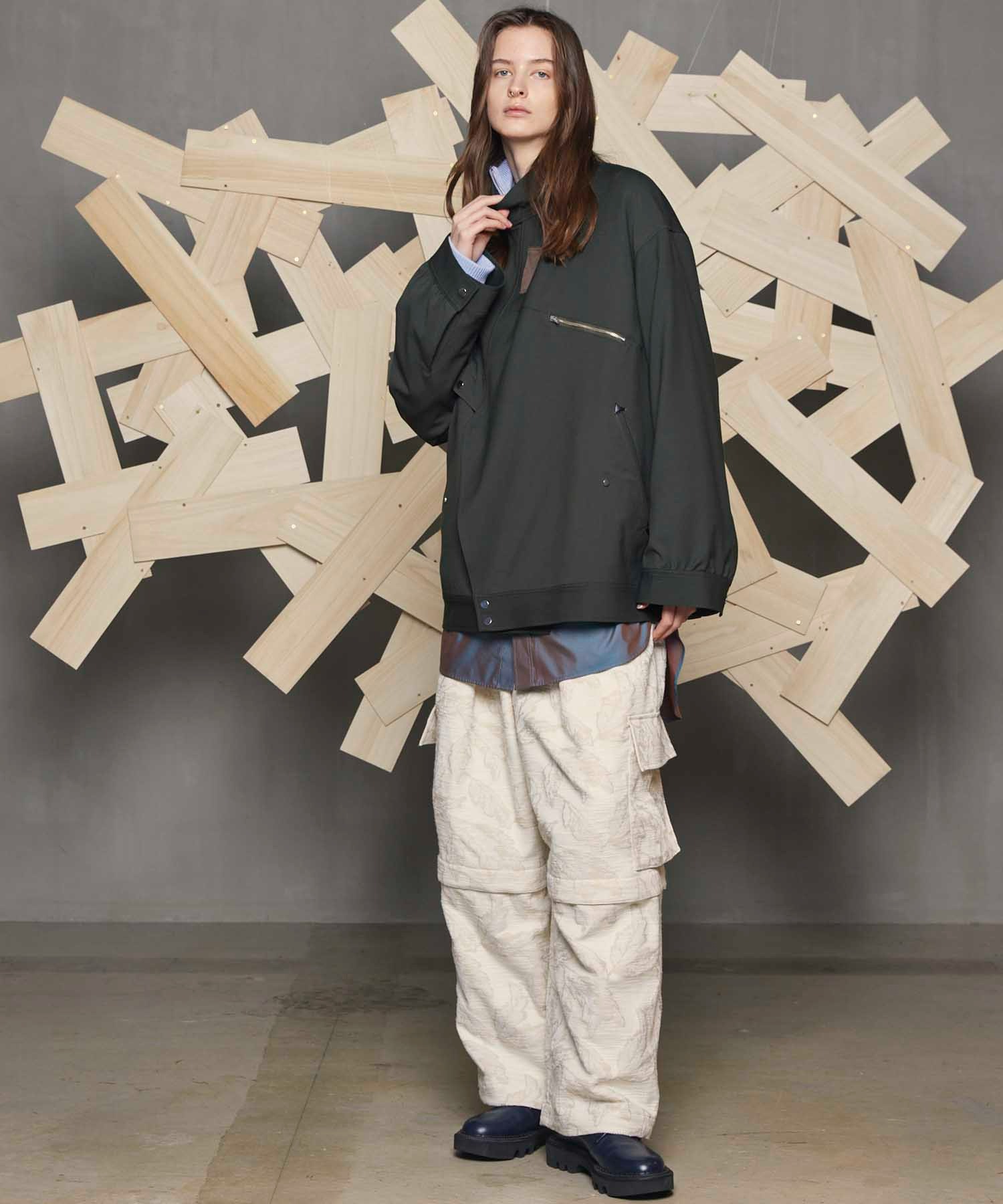 《UNISEX》Cotton Silk Prime-Over Shirt Coat/コットンシルクプライムオーバーシャツコート【MAISON SPECIAL/メゾンスペシャル】