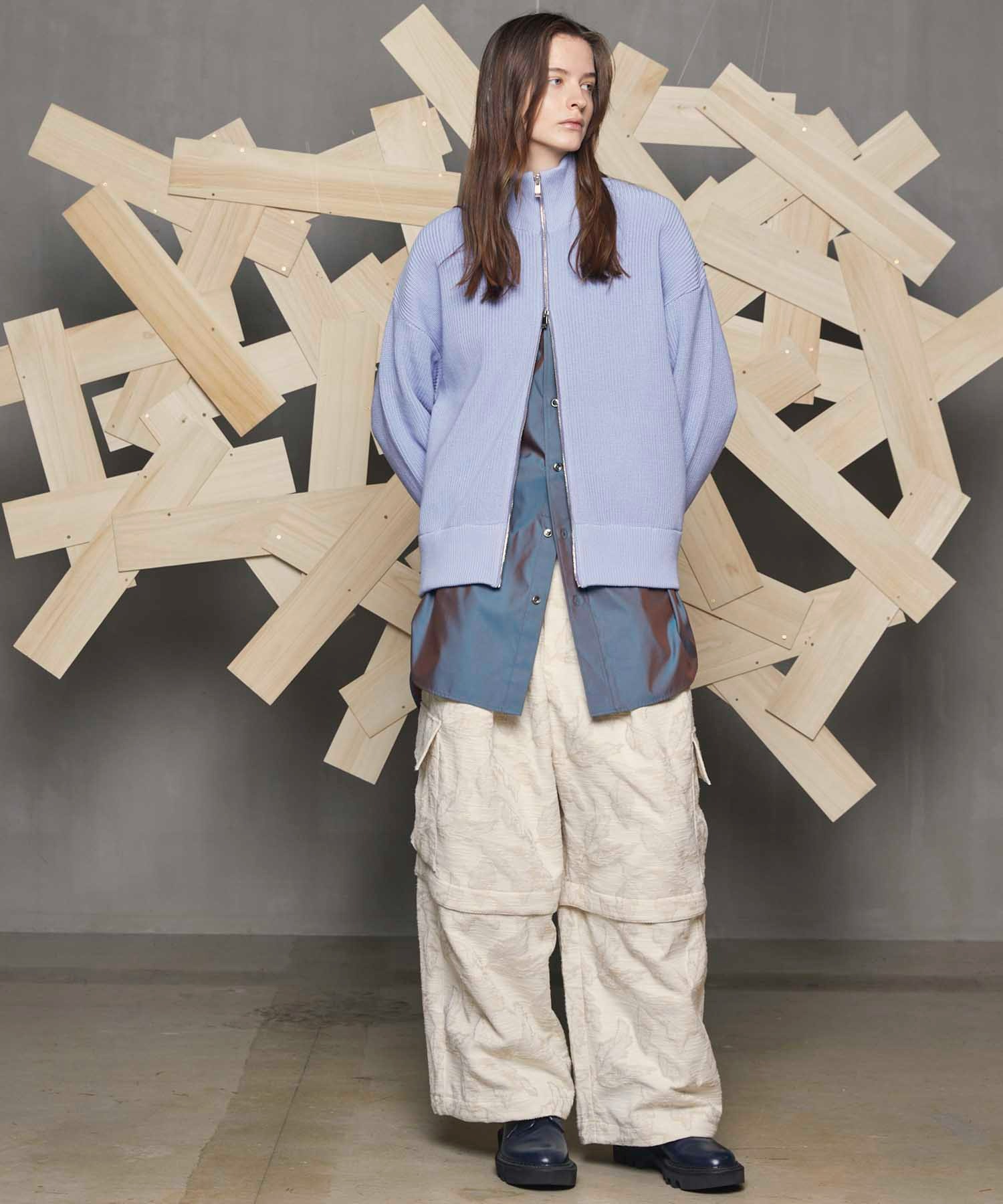 《UNISEX》Cotton Silk Prime-Over Shirt Coat/コットンシルクプライムオーバーシャツコート【MAISON SPECIAL/メゾンスペシャル】