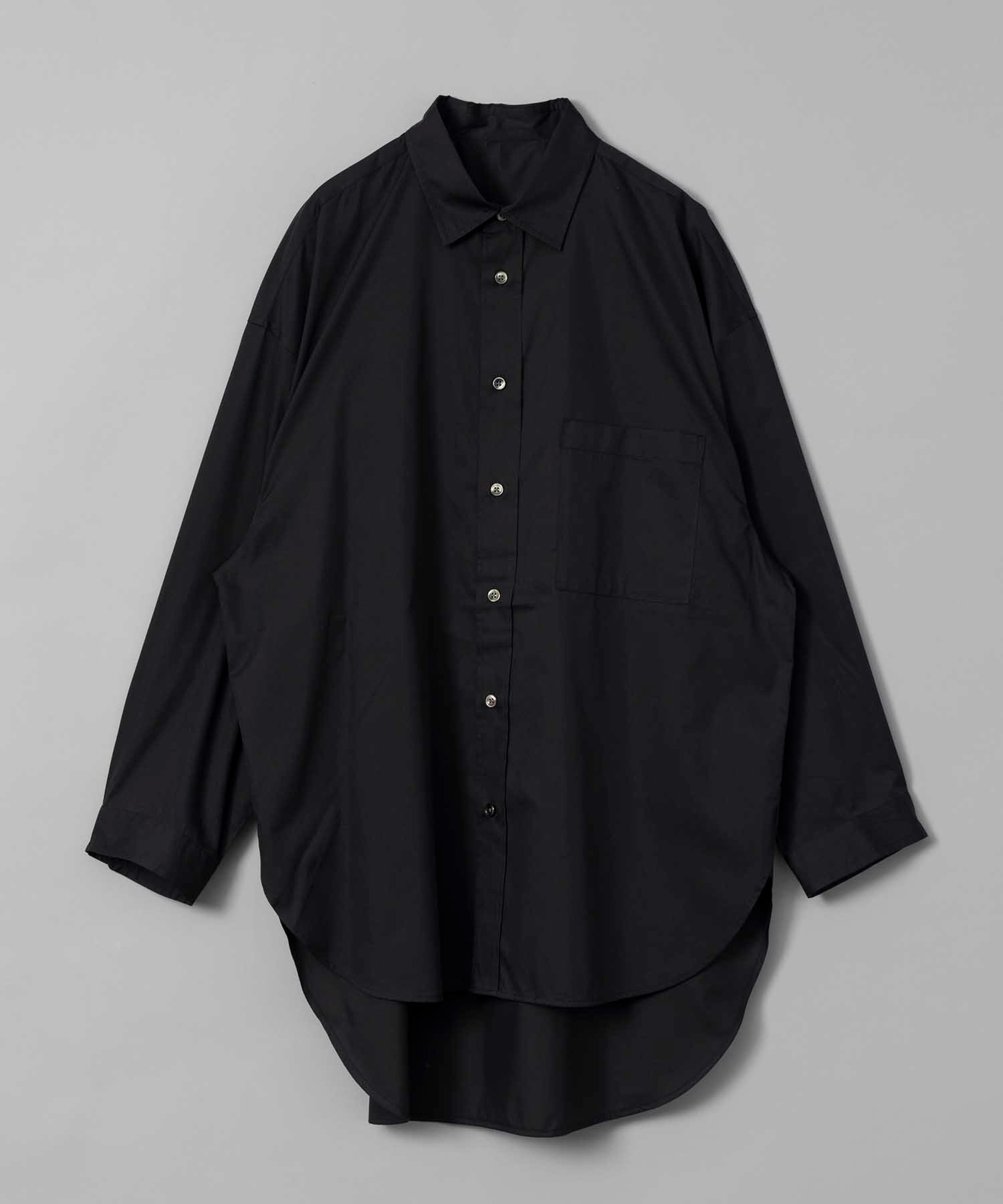《UNISEX》Cotton Silk Prime-Over Shirt Coat/コットンシルクプライムオーバーシャツコート【MAISON SPECIAL/メゾンスペシャル】