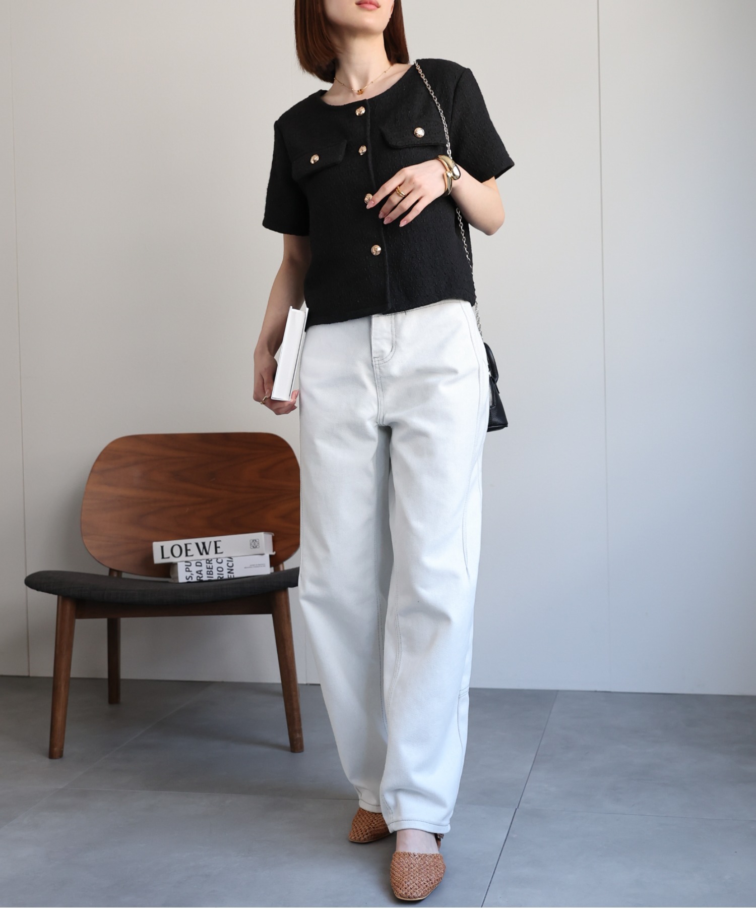 モデル：162cm 着用サイズ：F