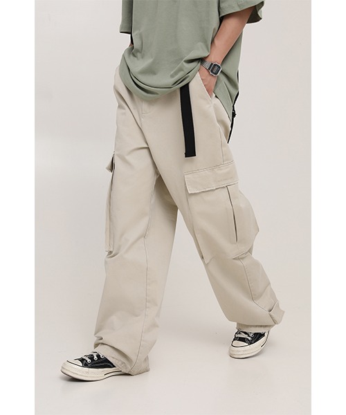 Studios】Cargo design cotton casual pants XXK4123 Studios│WESTBOY  Studios official 公式通販 [ウエストボーイ エムピーストゥディオス オフィシャル]