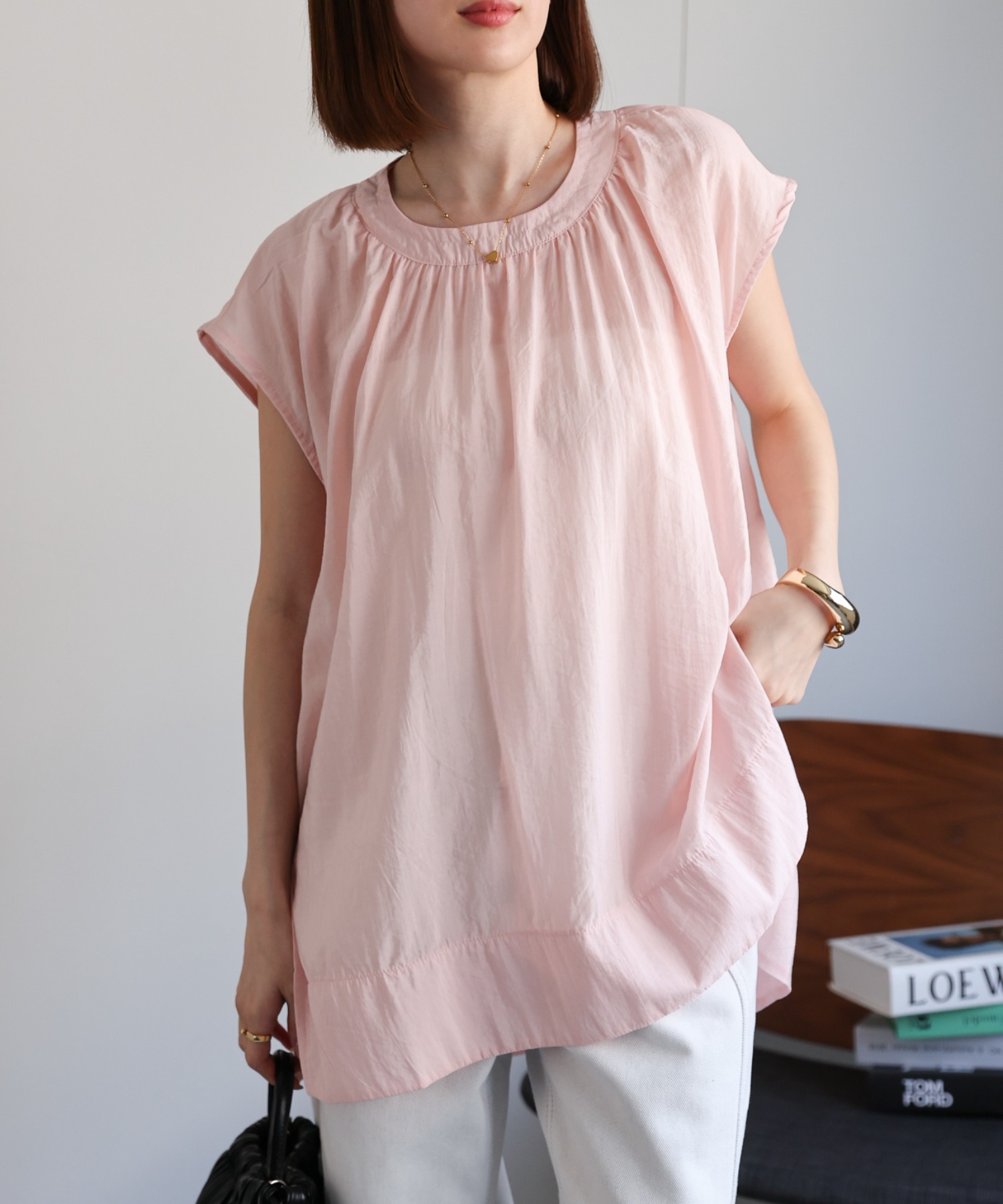 モデル:162cm 着用サイズ：F