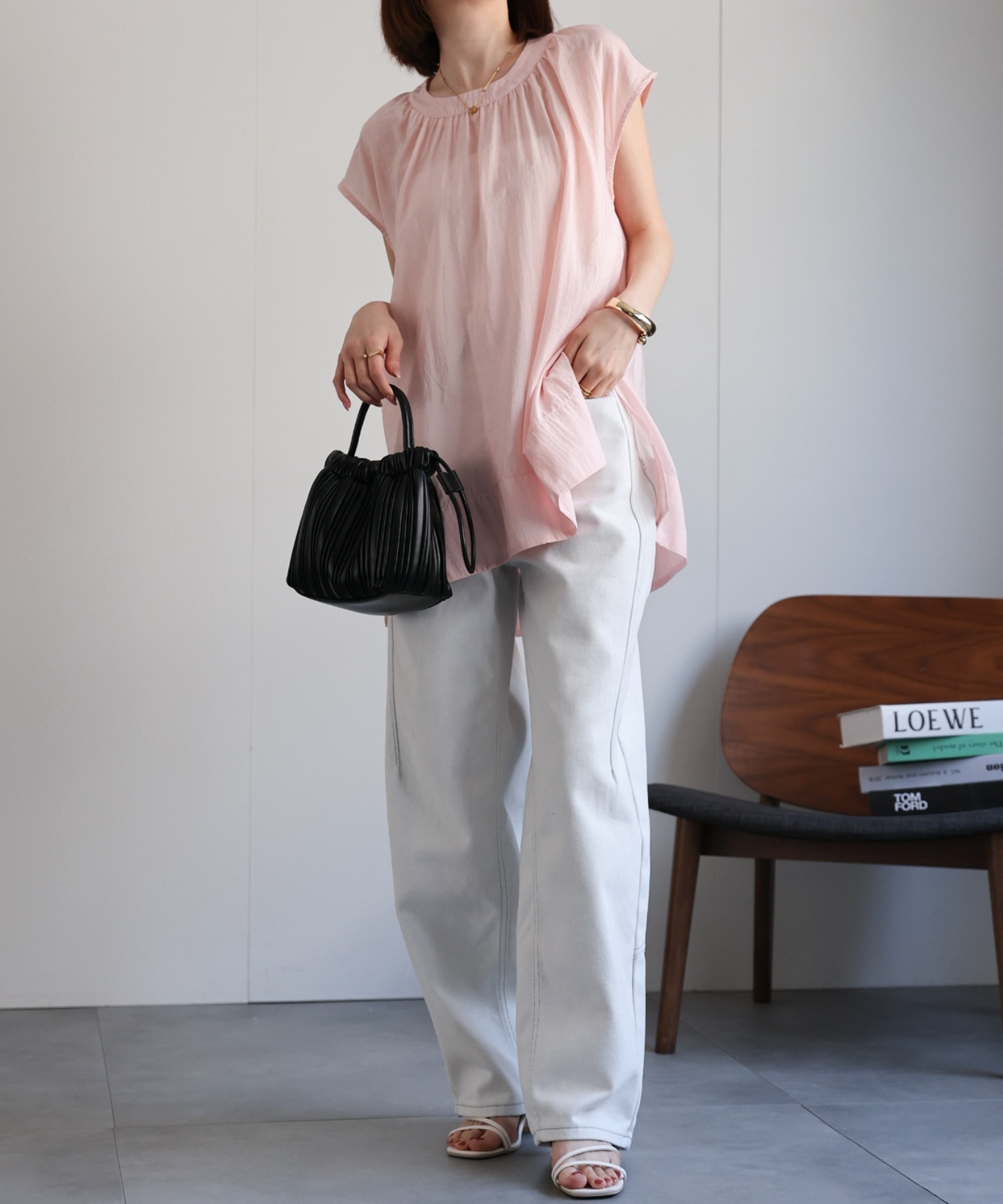 モデル:162cm 着用サイズ：F