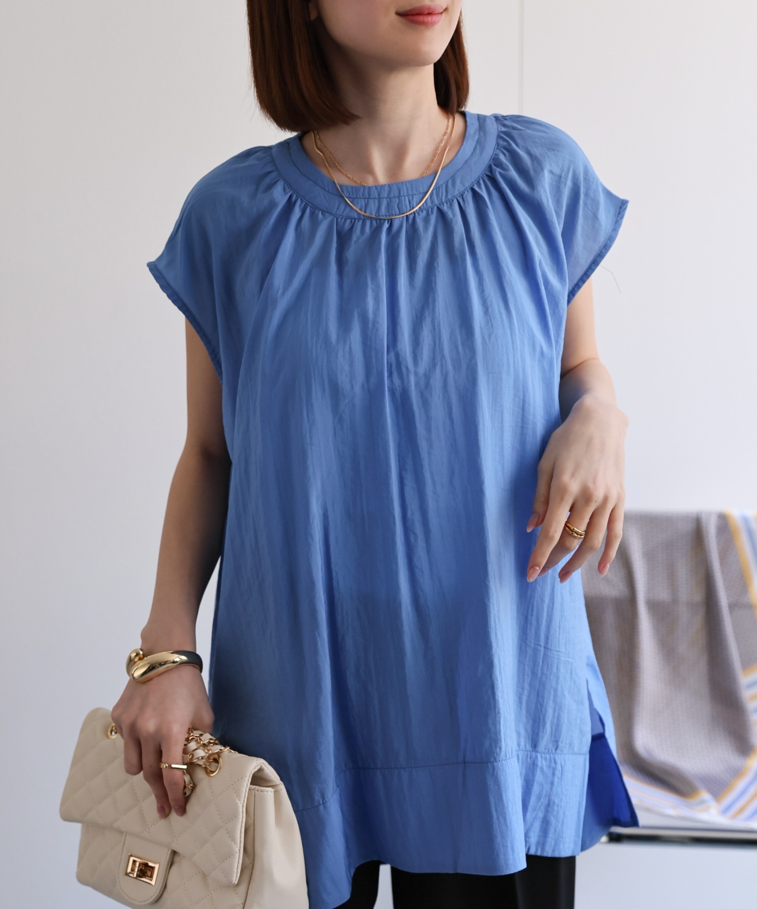 モデル:162cm 着用サイズ：F