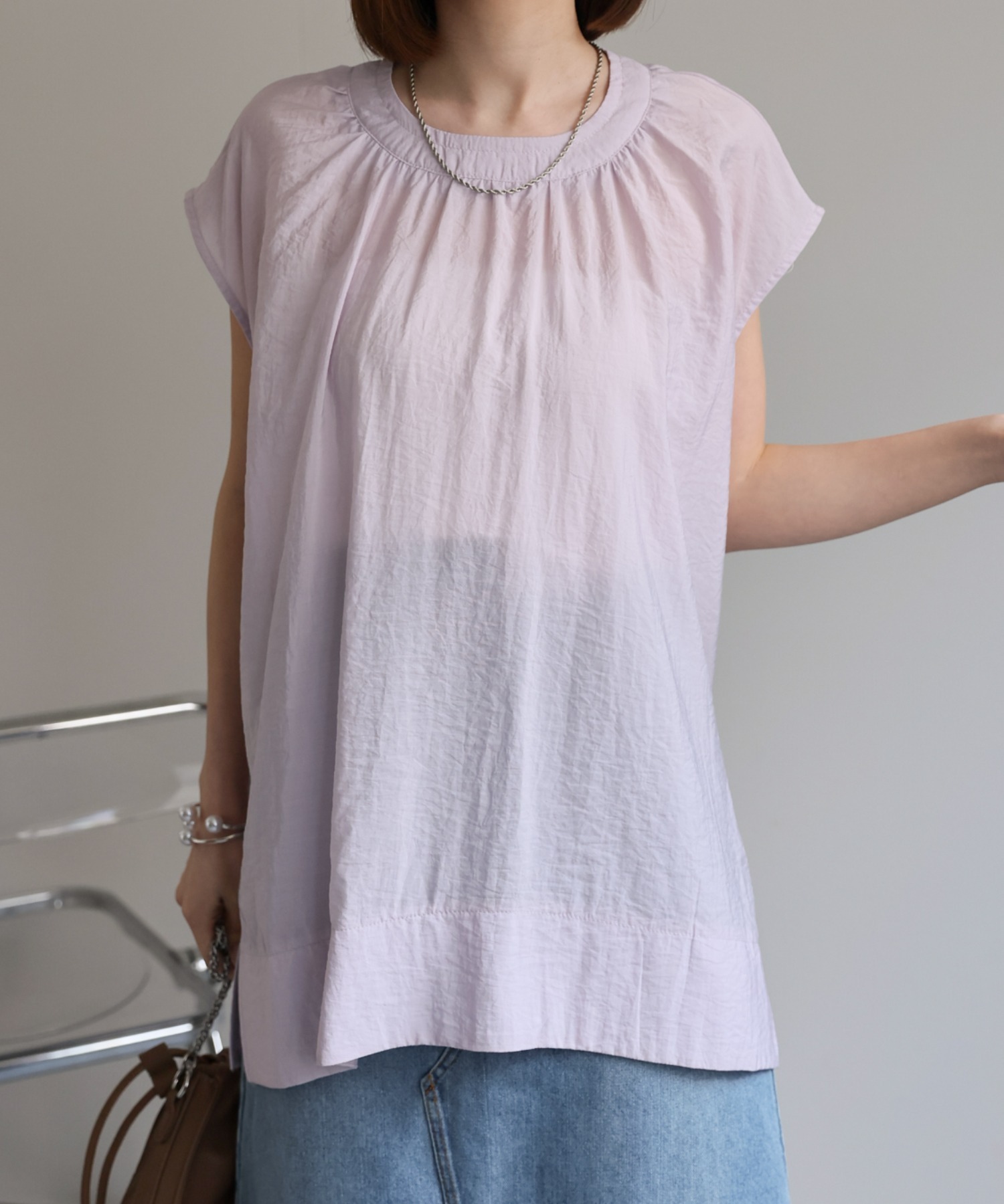 モデル:162cm 着用サイズ：F