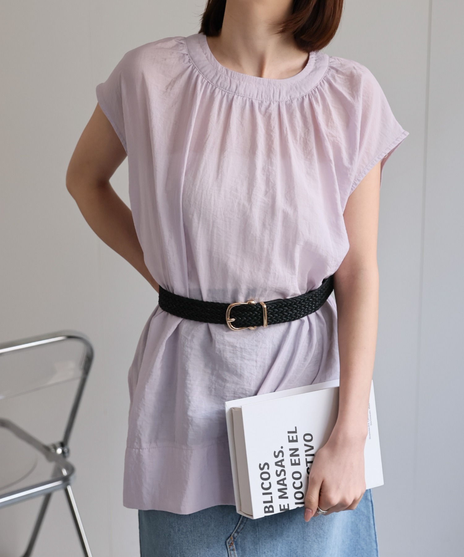 モデル:162cm 着用サイズ：F