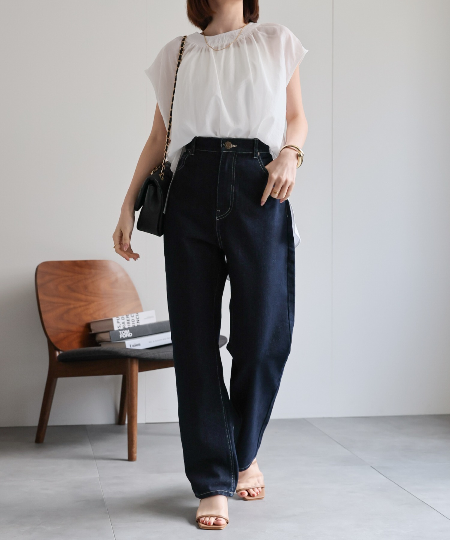 モデル:162cm 着用サイズ：F