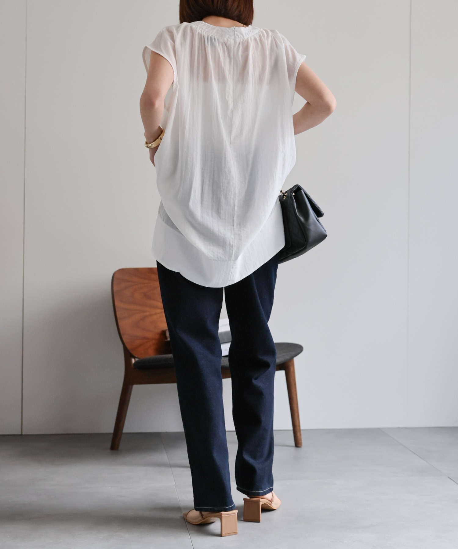 モデル:162cm 着用サイズ：F
