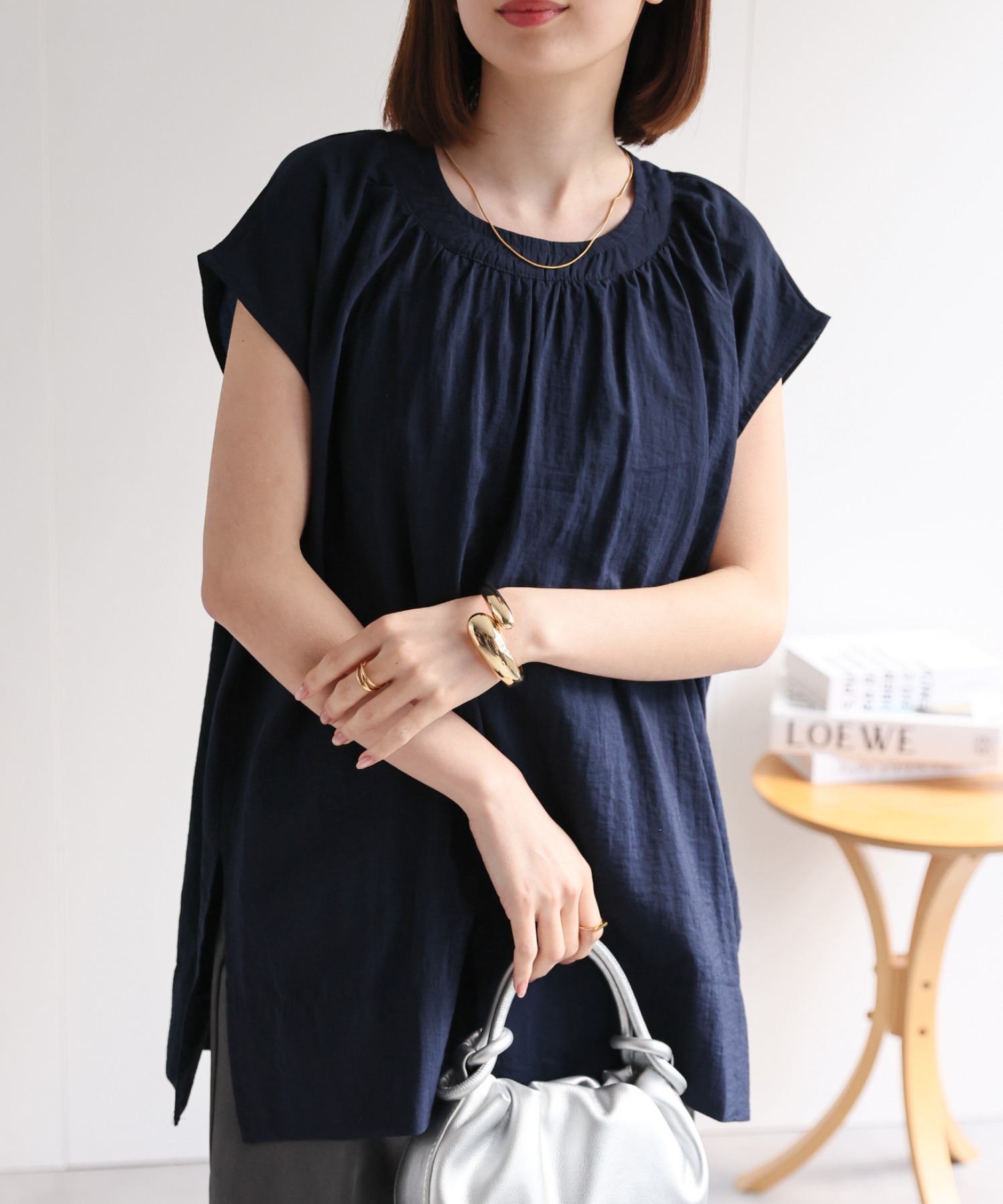 モデル:162cm 着用サイズ：F