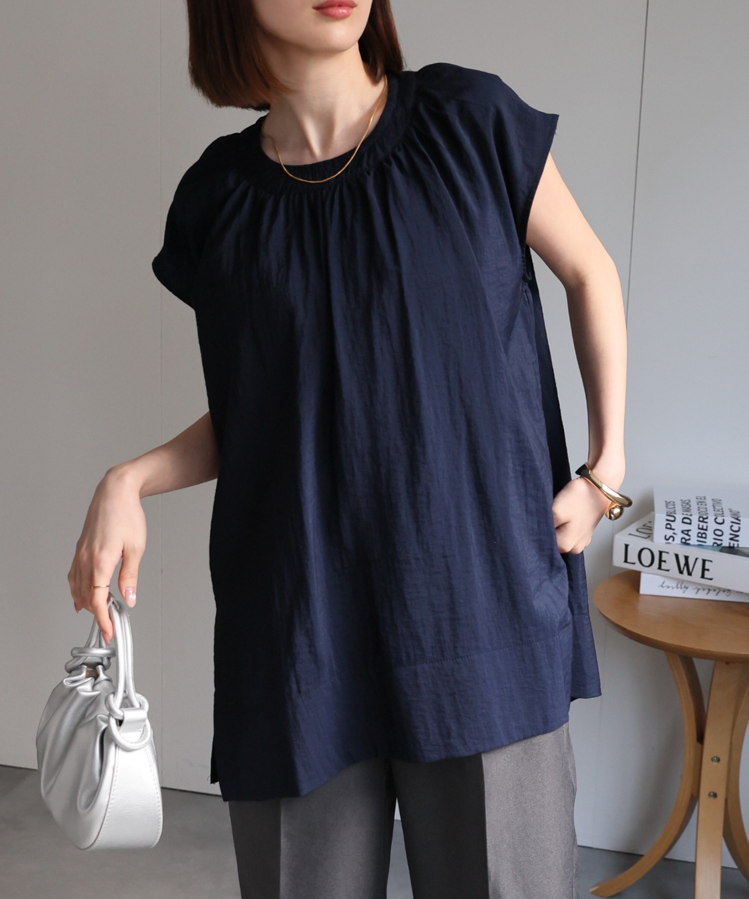 モデル:162cm 着用サイズ：F