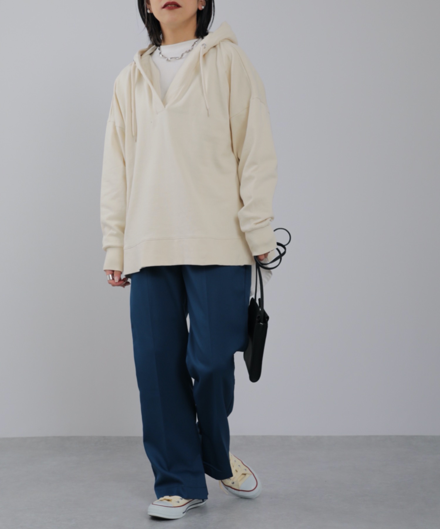  model:156cm  着用サイズ:FREE
