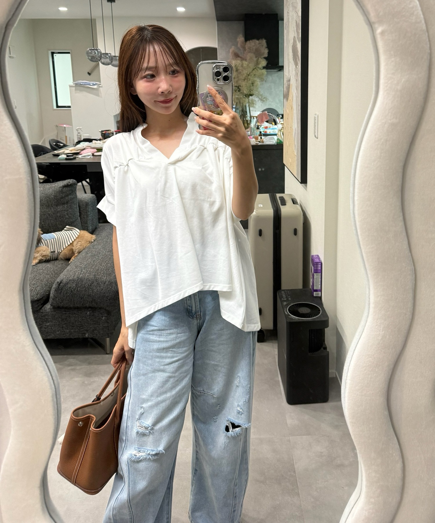 model:H157 着用サイズ:FREE