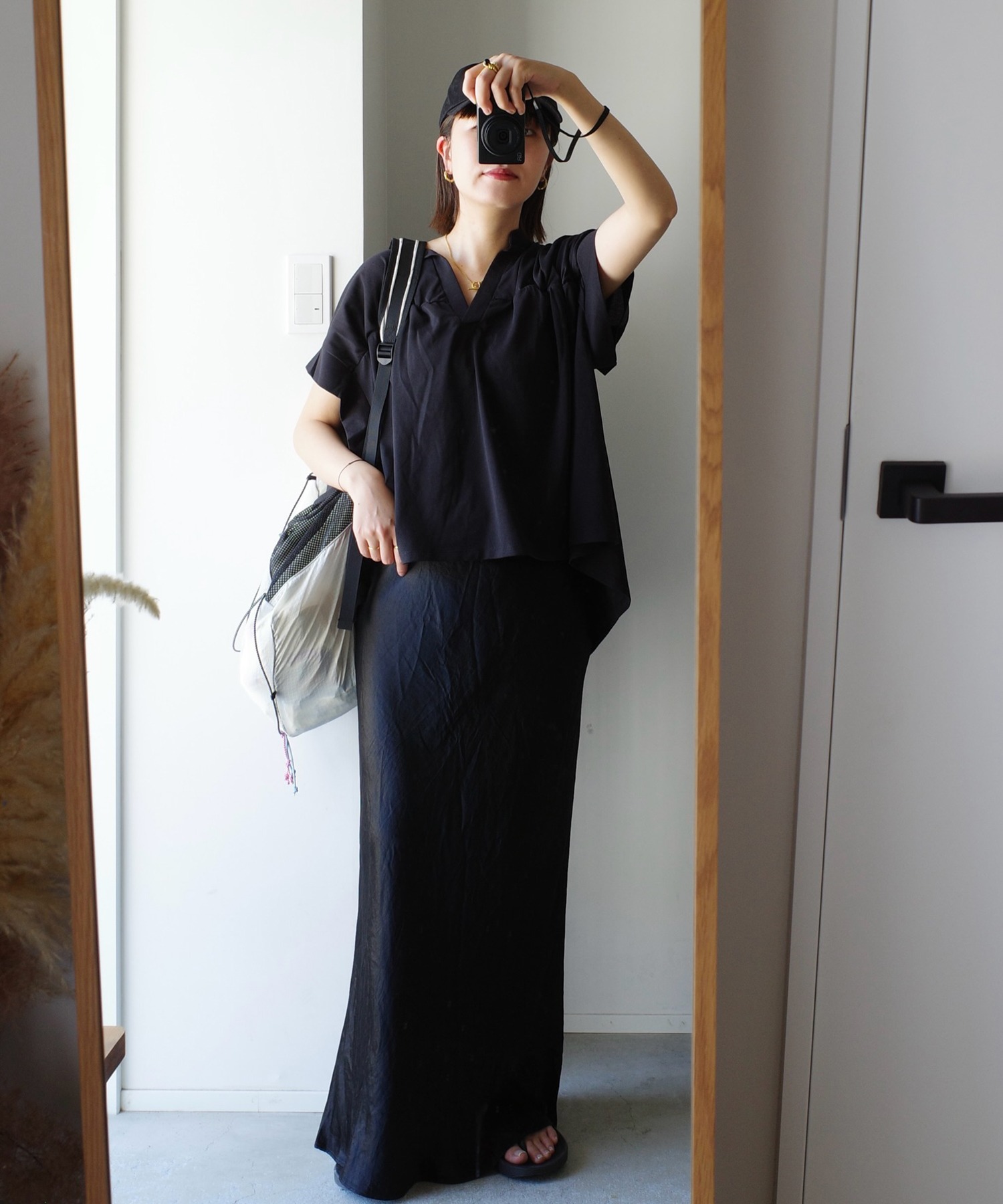 model:H158 着用サイズ:FREE