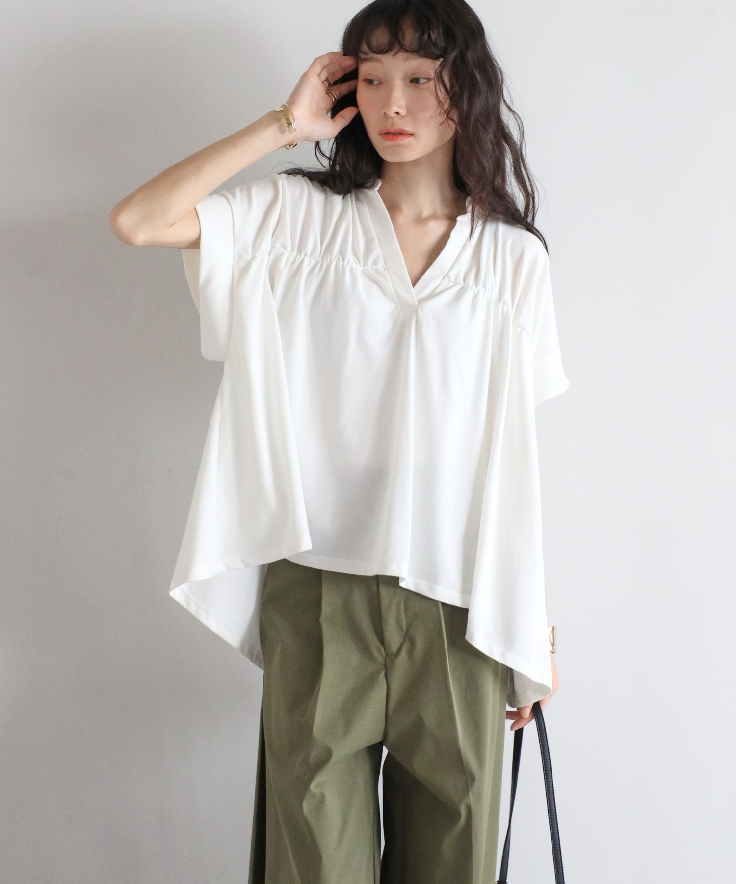 model:H161 着用サイズ:FREE