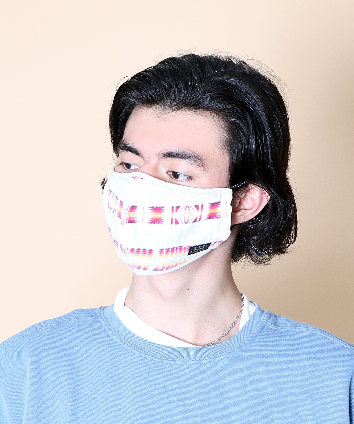 Pendleton ペンドルトン Pile Fabric Mask パイルマスク The Barefoot Salle De Bal The Barefoot Online サルデバル ザベアフット オンライン