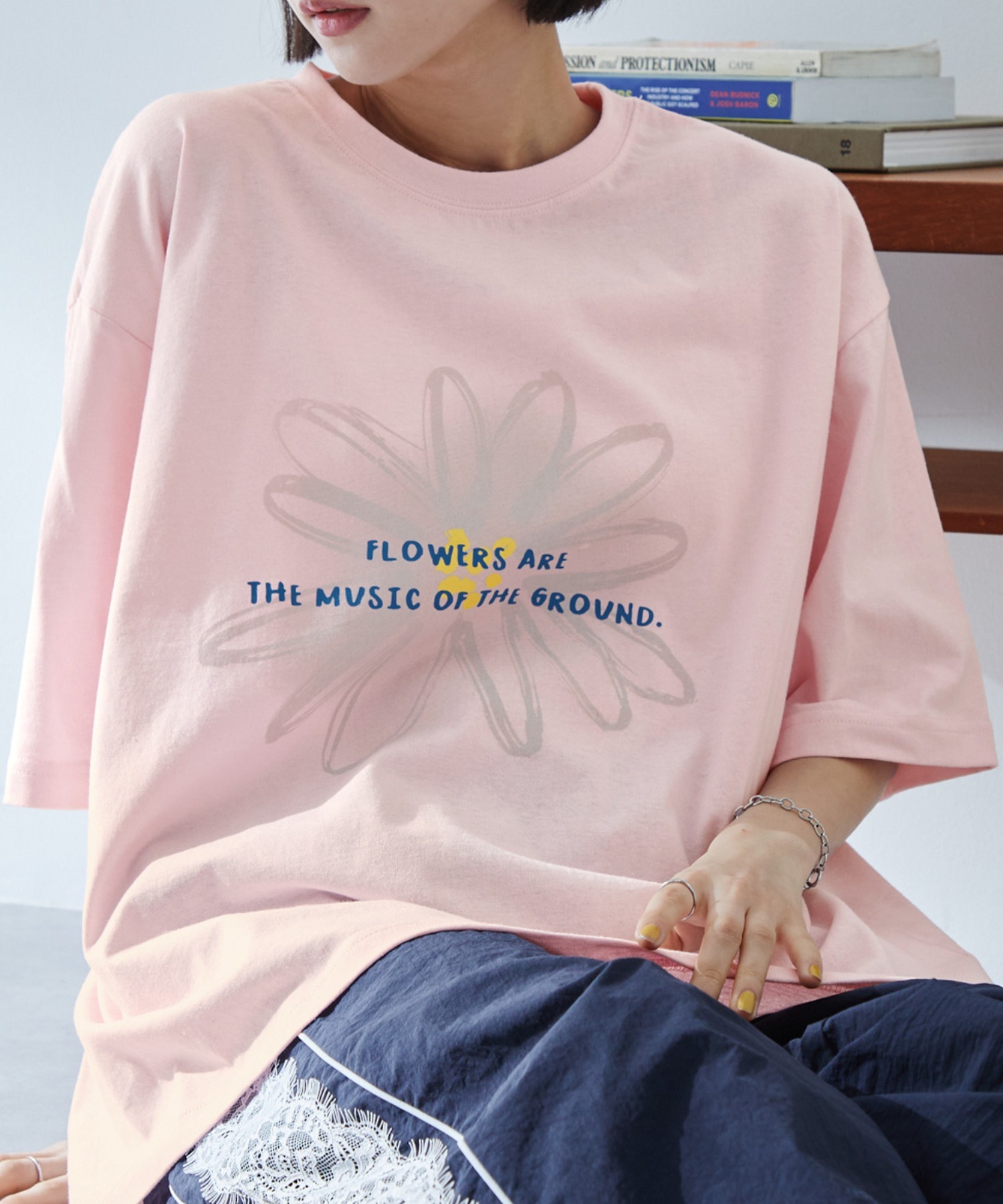 【未使用美品】テキストプリント Tシャツ 半袖 ブルー11号 楽天市場】＼SALE55%OFF／Tシャツ レディース 半袖 夏 カレッジ